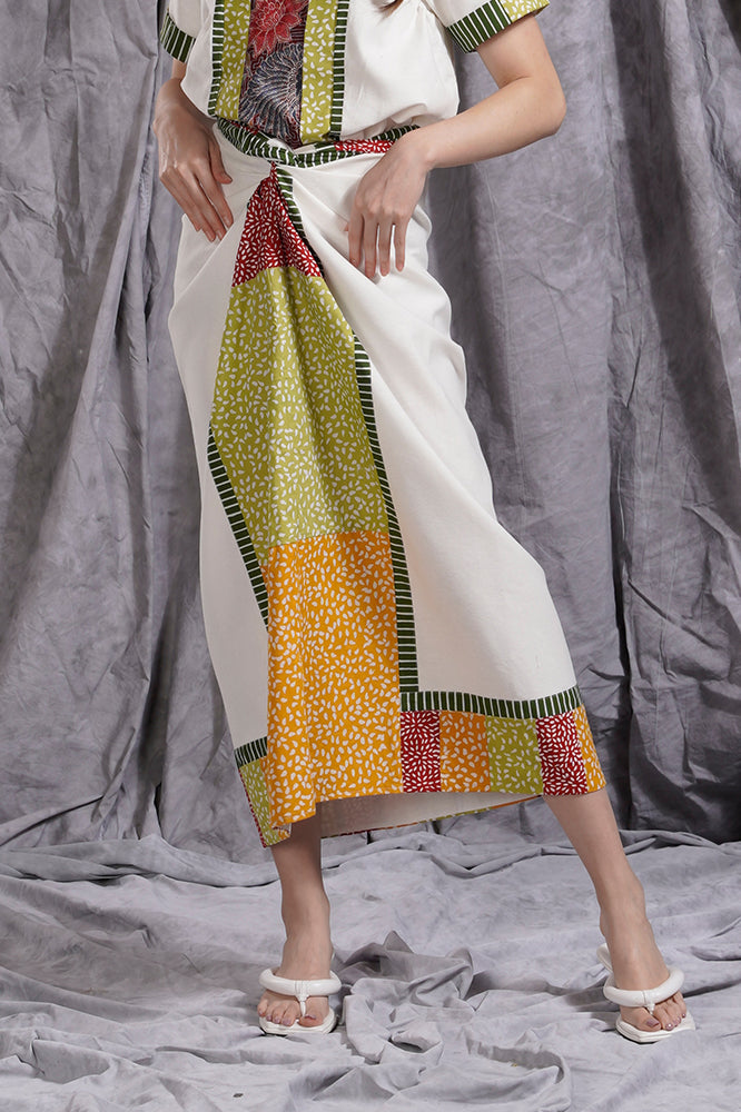 Lilit Skirt PART of White PART0023