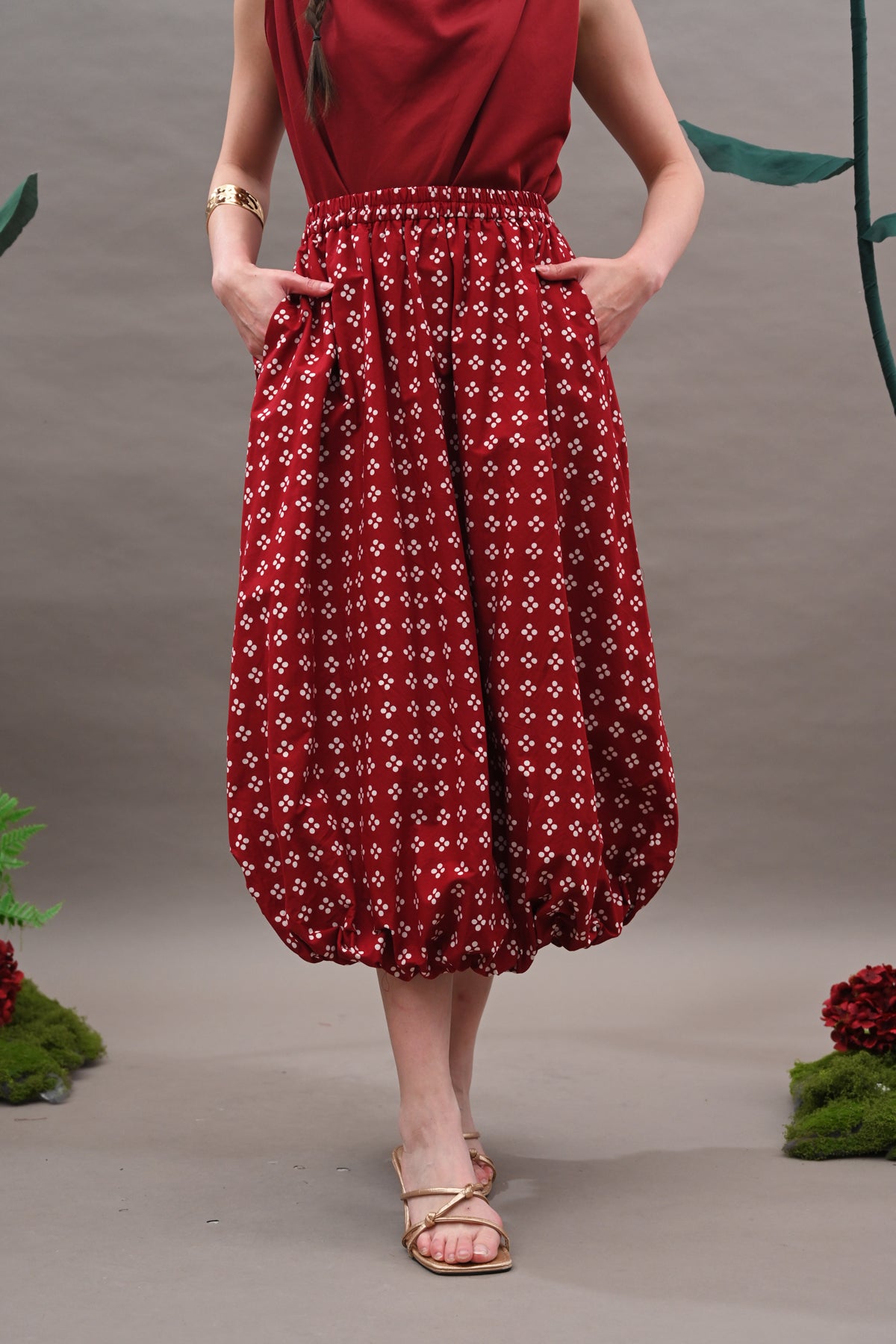 Baloon Skirt Garut CNY P0629