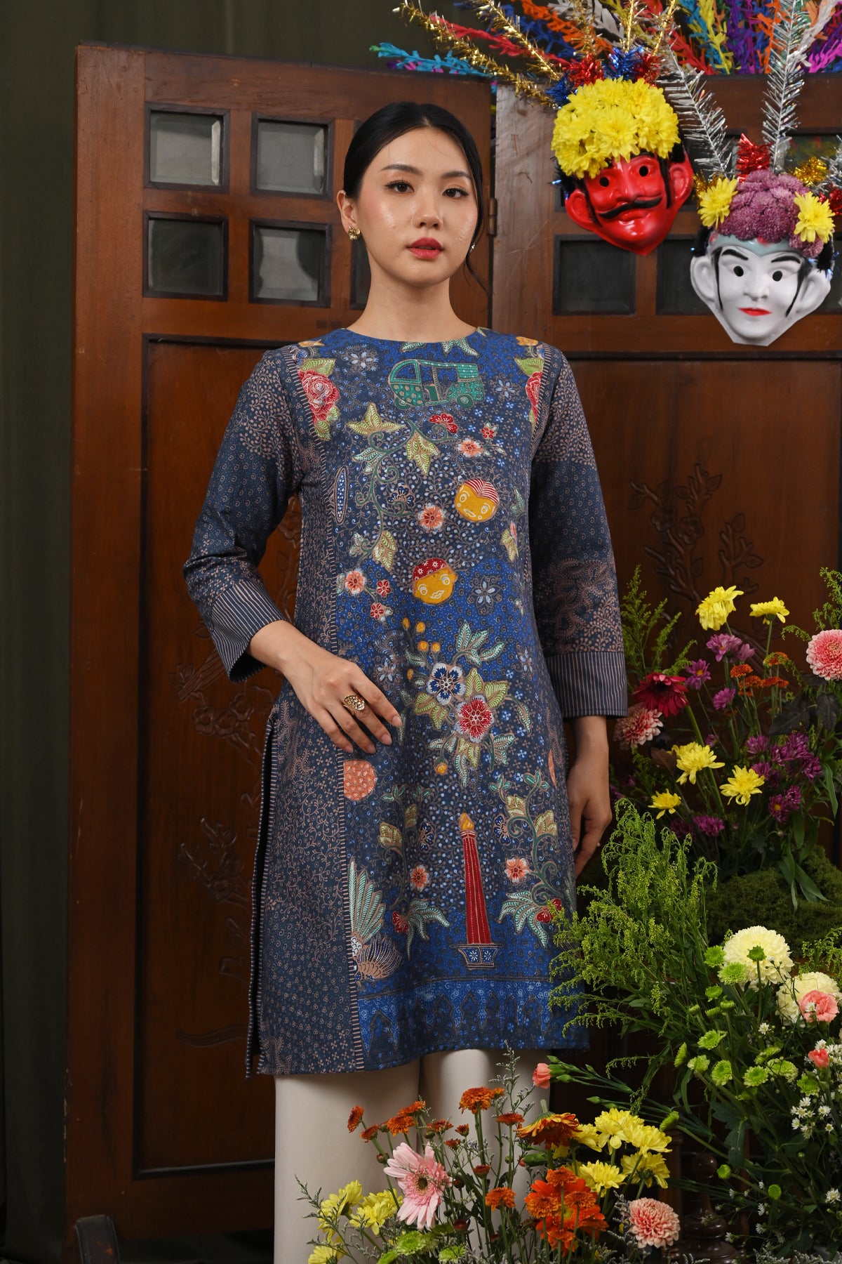 Tunik Tumpal Encim Betawi T5824