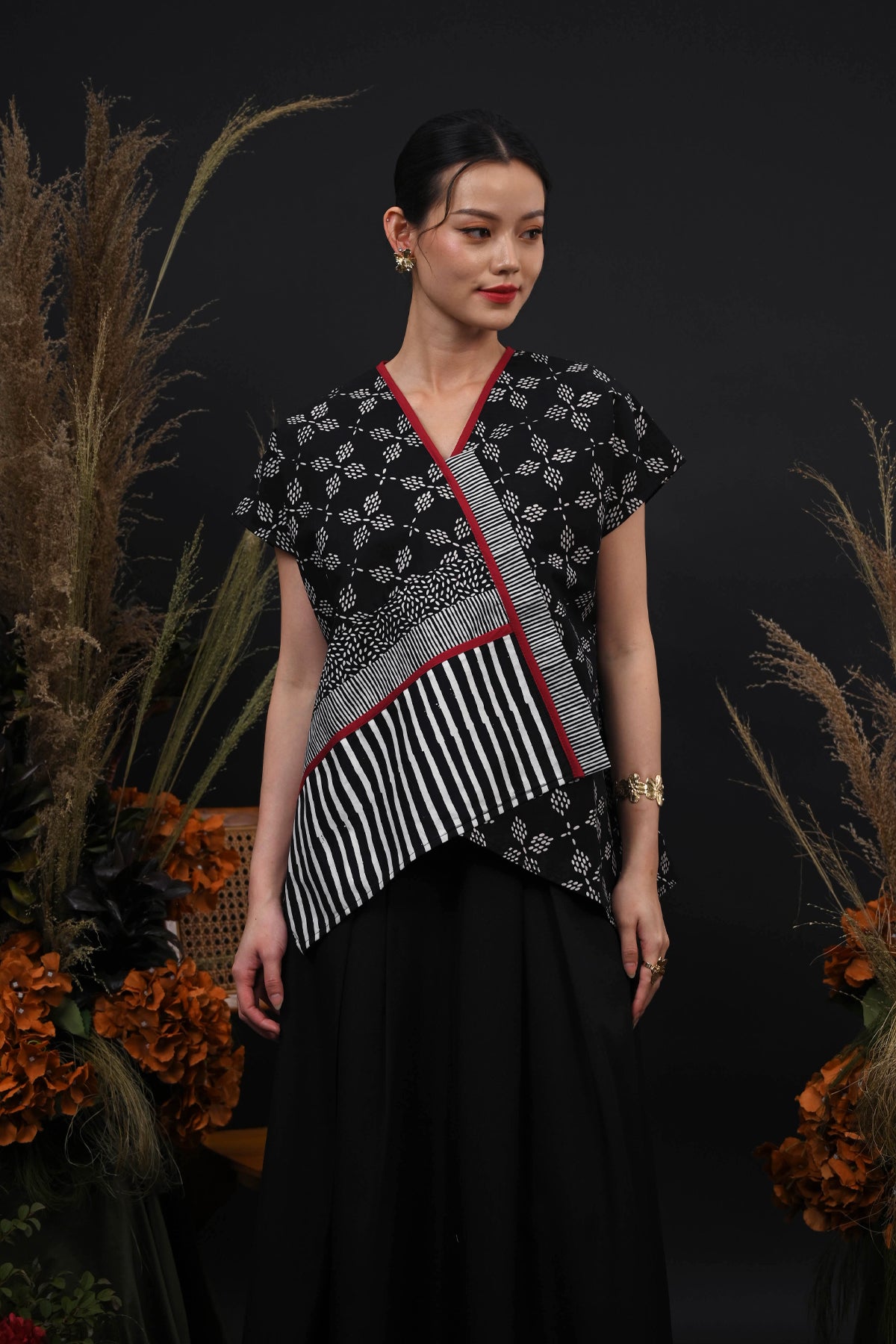 Asakusa Sashiko Cemani T6174