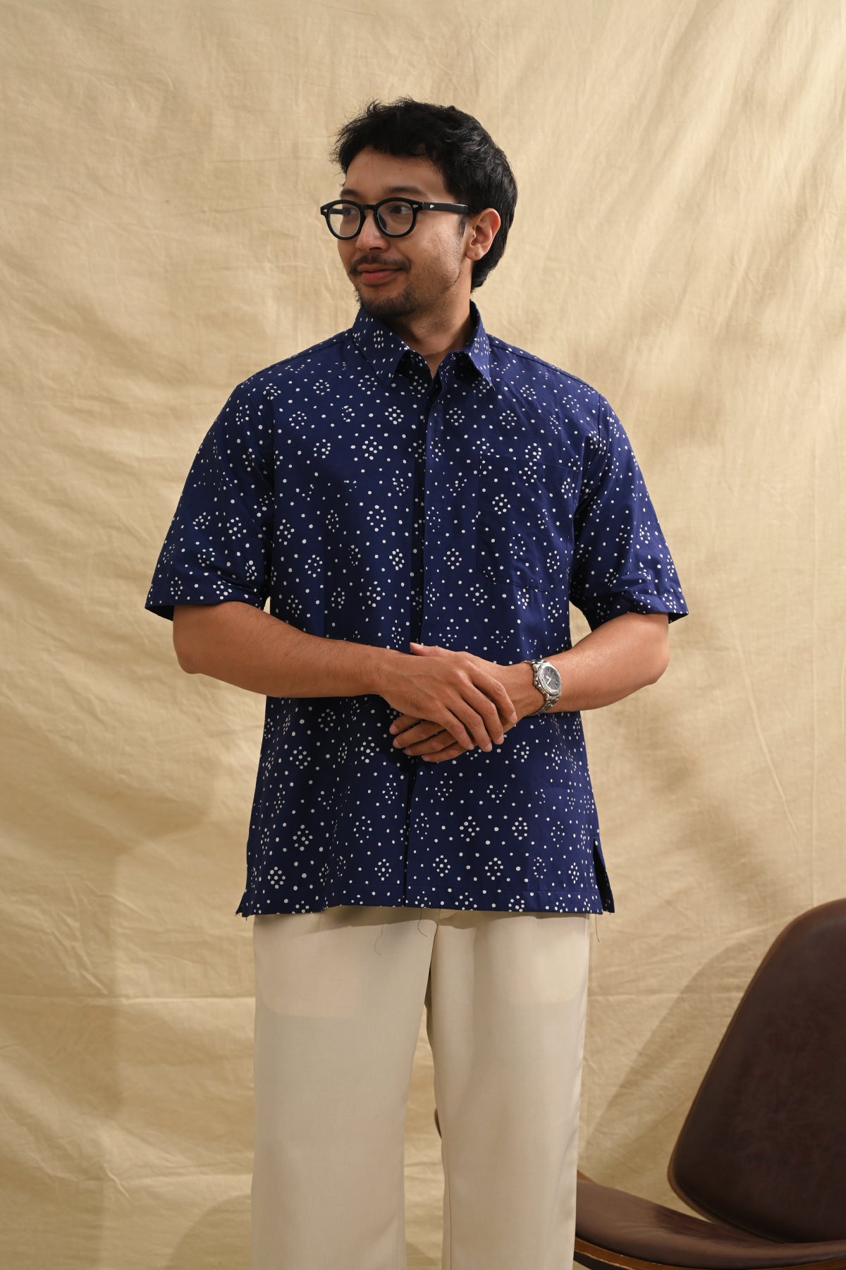 Adhikari Garut Short Blue M0361