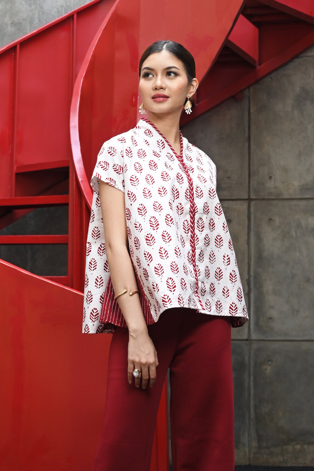 Danira Garut Merah Putih T6077