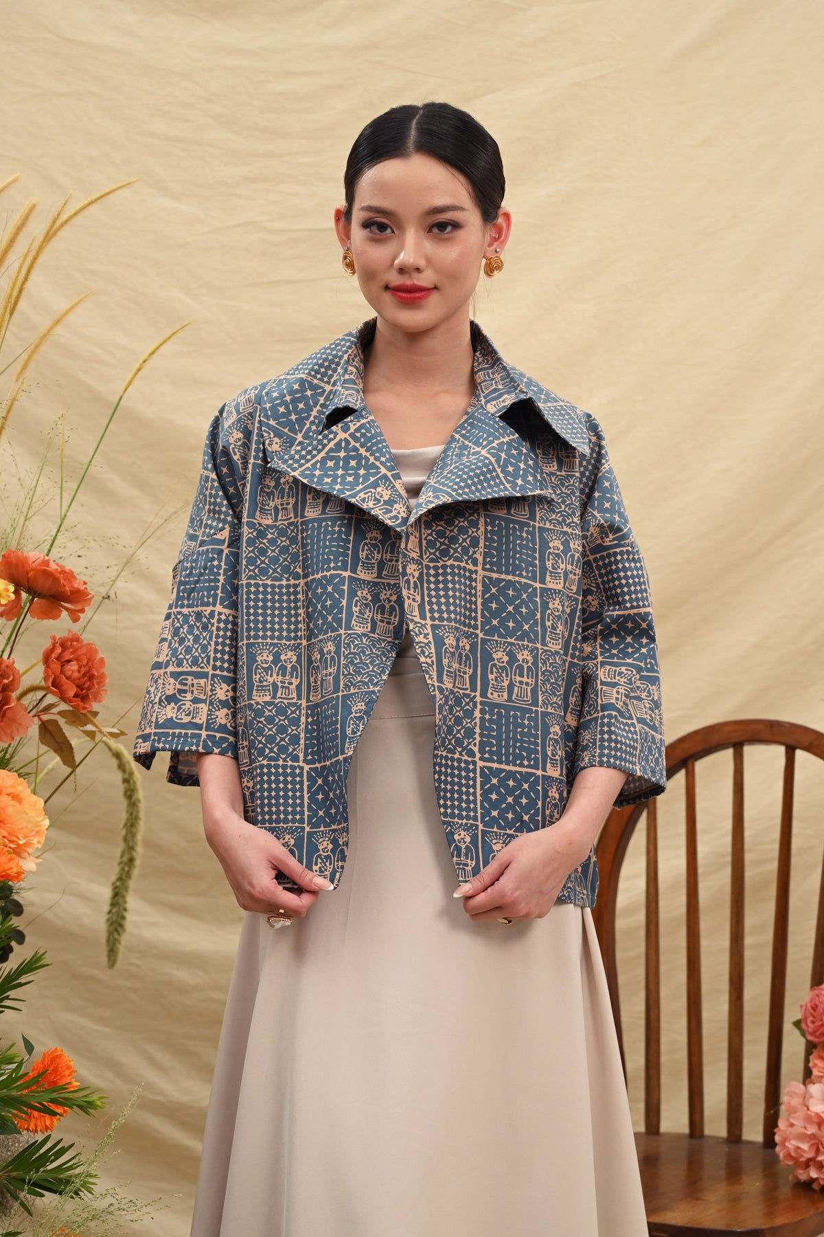 Olga Garut Blue Betawi T5676