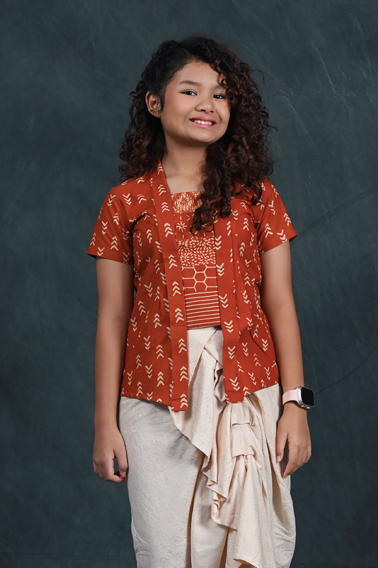 Kebaya Garut Short Orange K0001