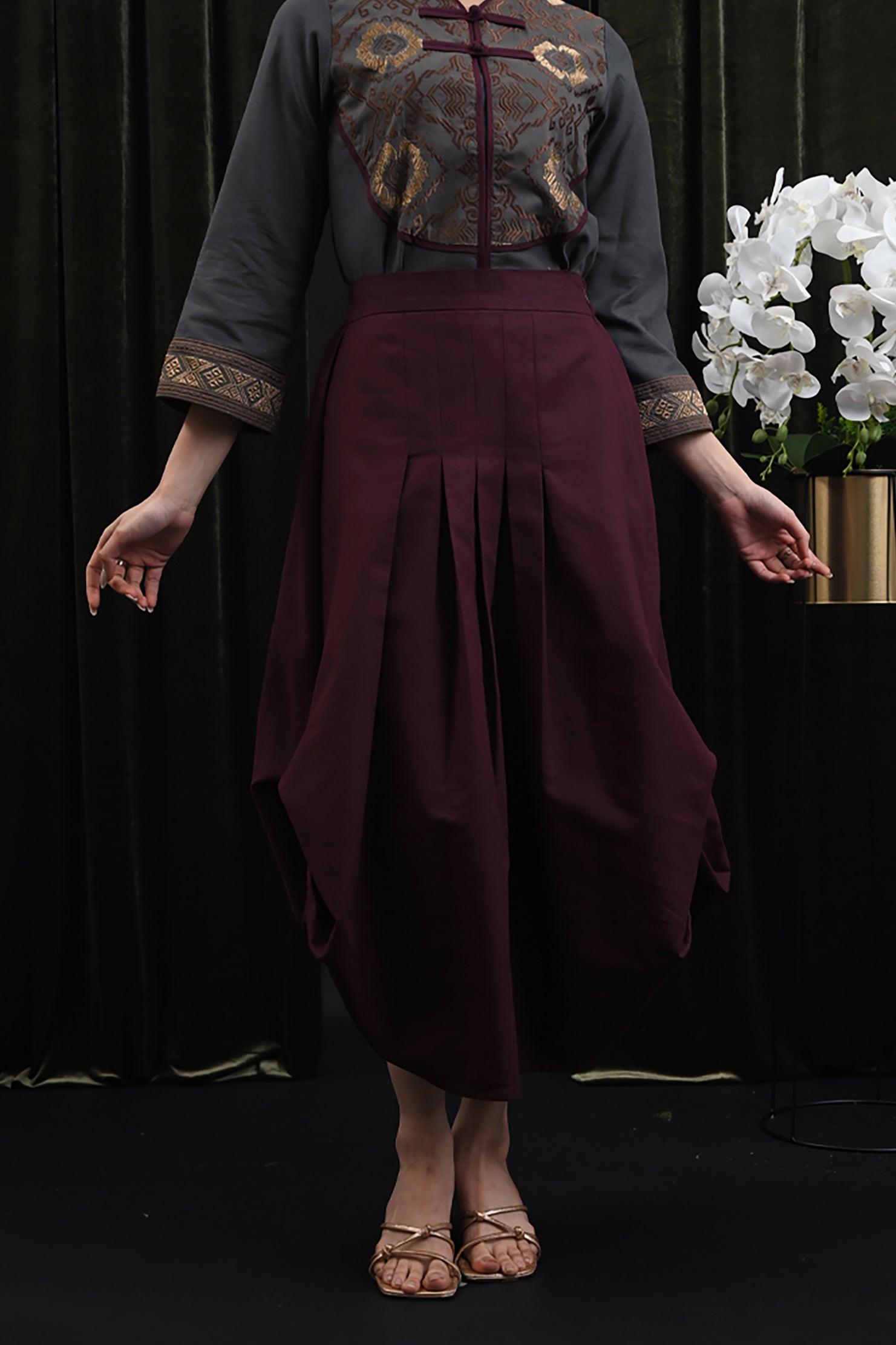 Rozegain Skirt Basic P0525