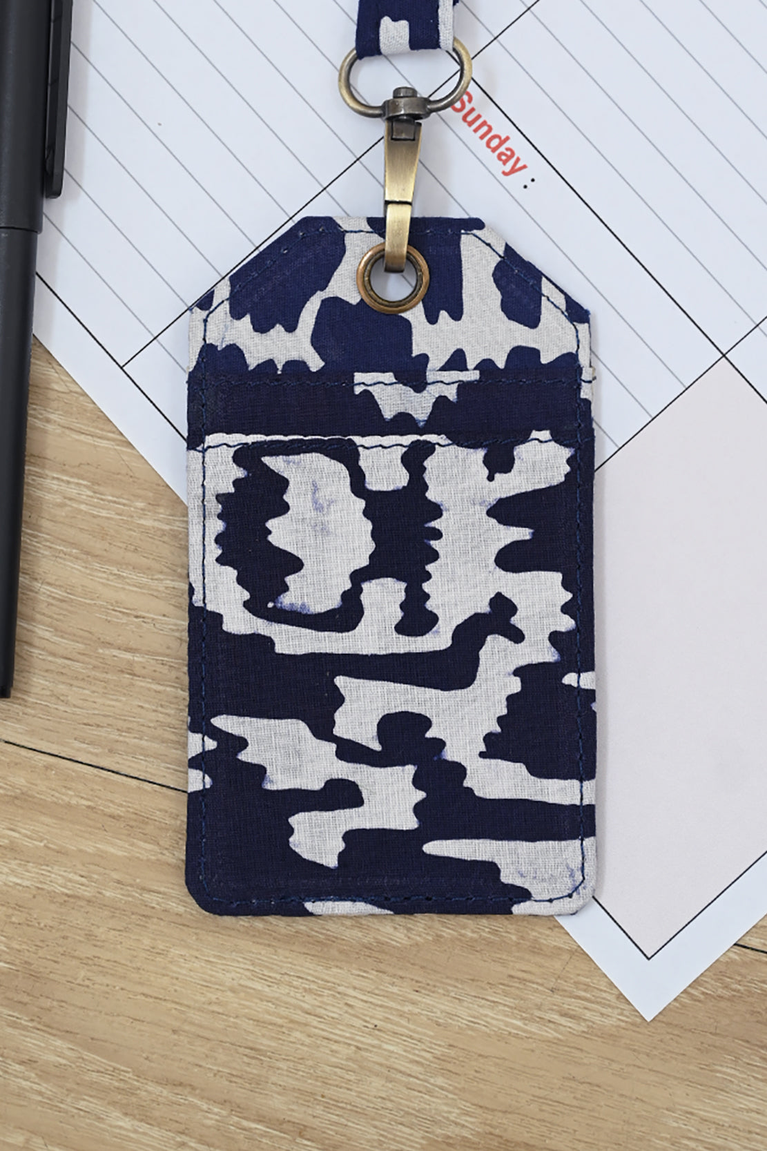 Lanyard Garut Blue A0058