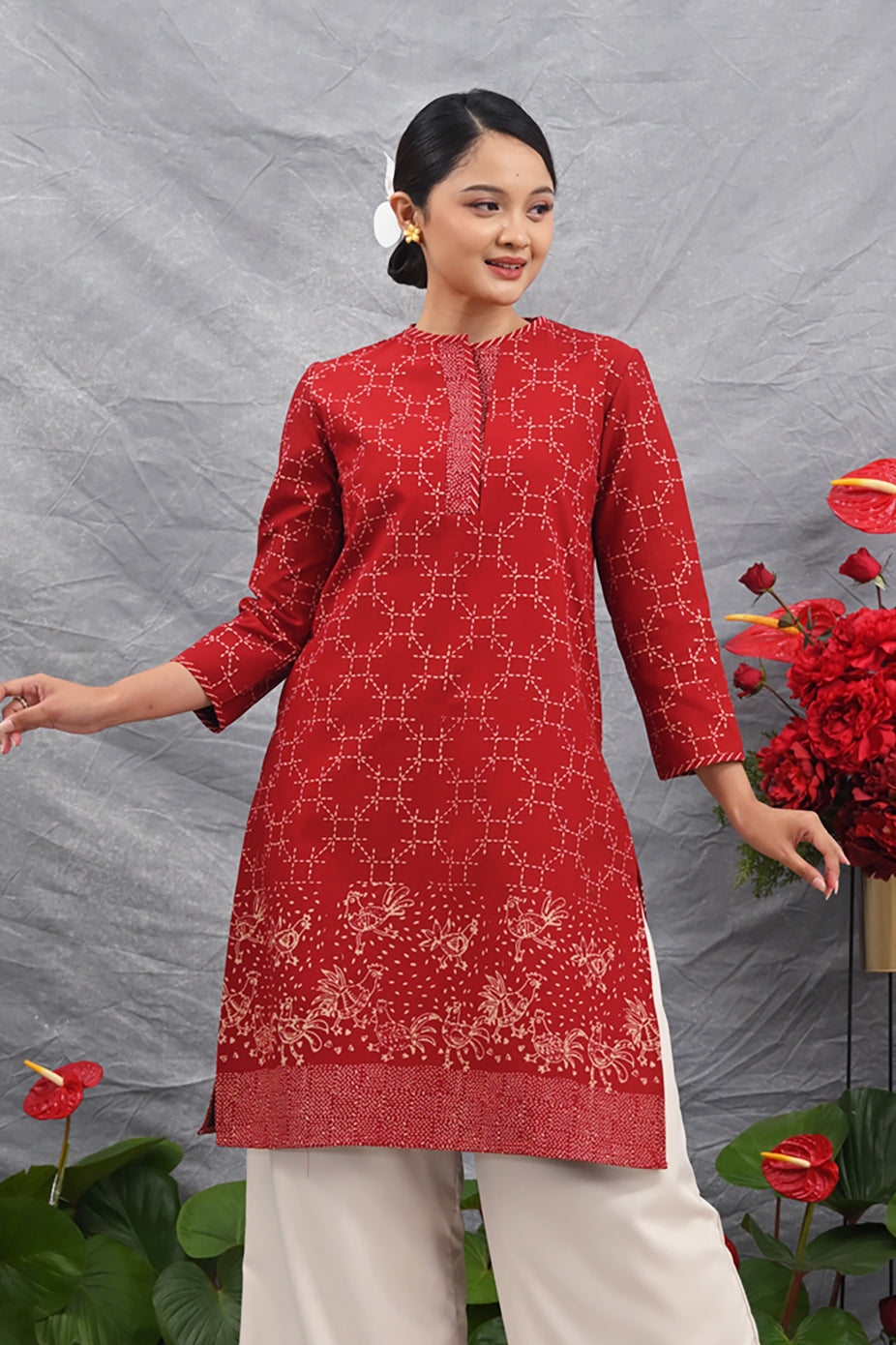 Tiara Garut Merah T4541