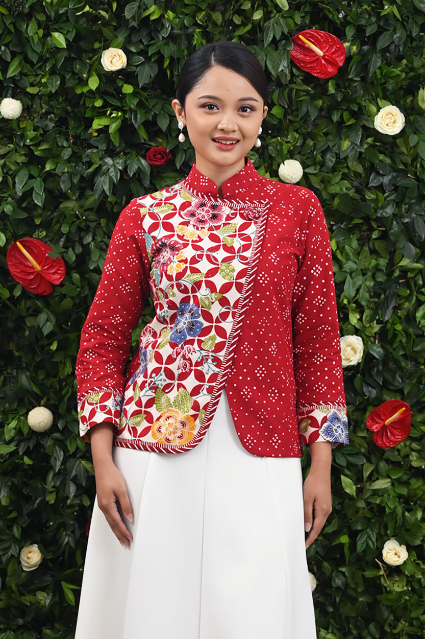 Cahaya Long Encim Merah Putih T4436