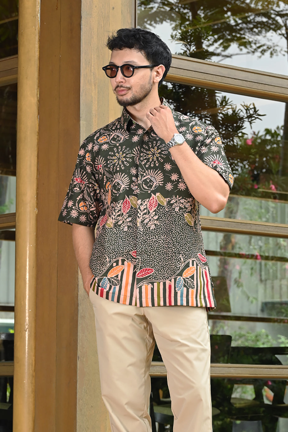 Betawi Green Short M0301