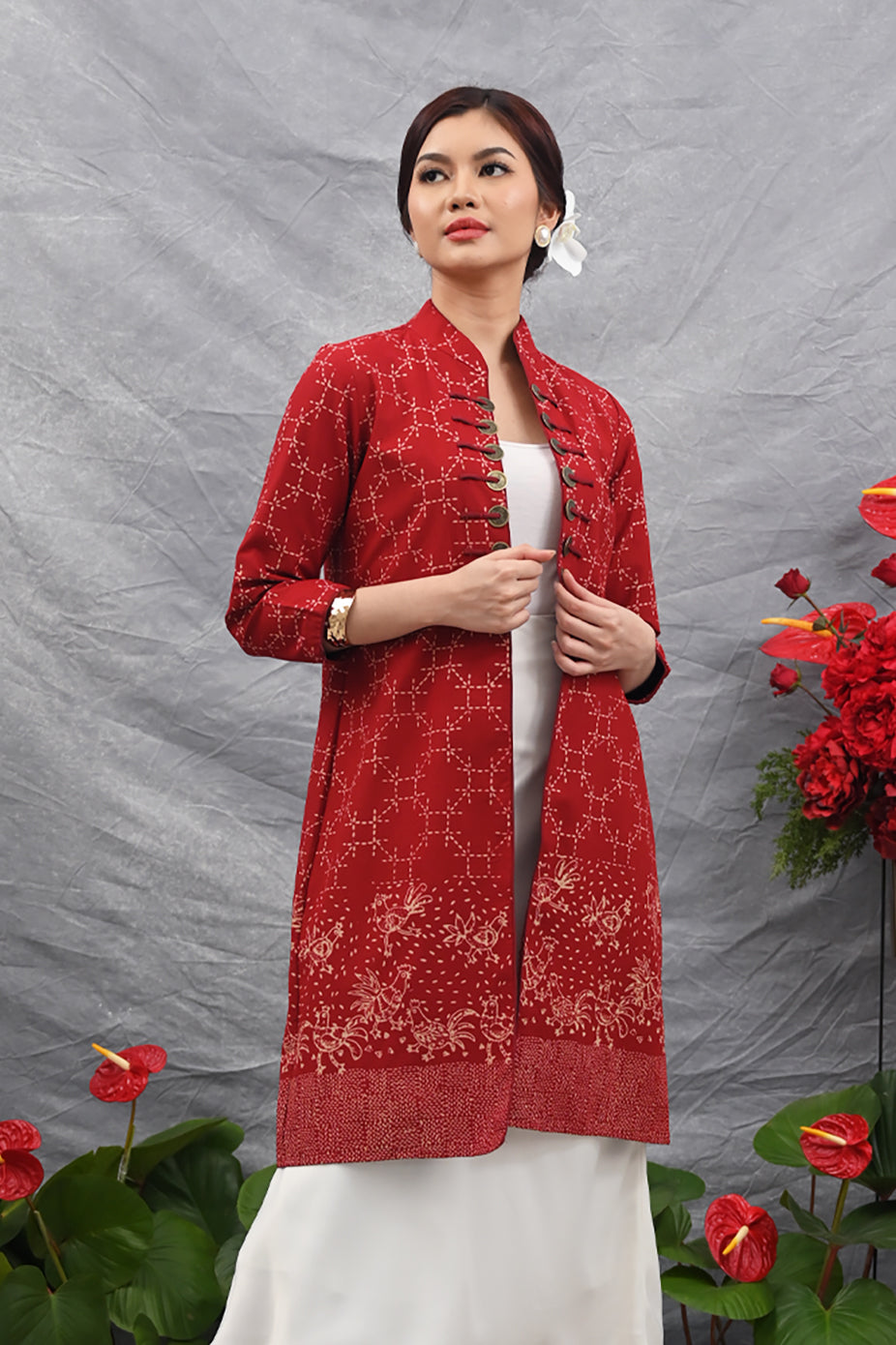 Outer Nurra Garut Merah T4521