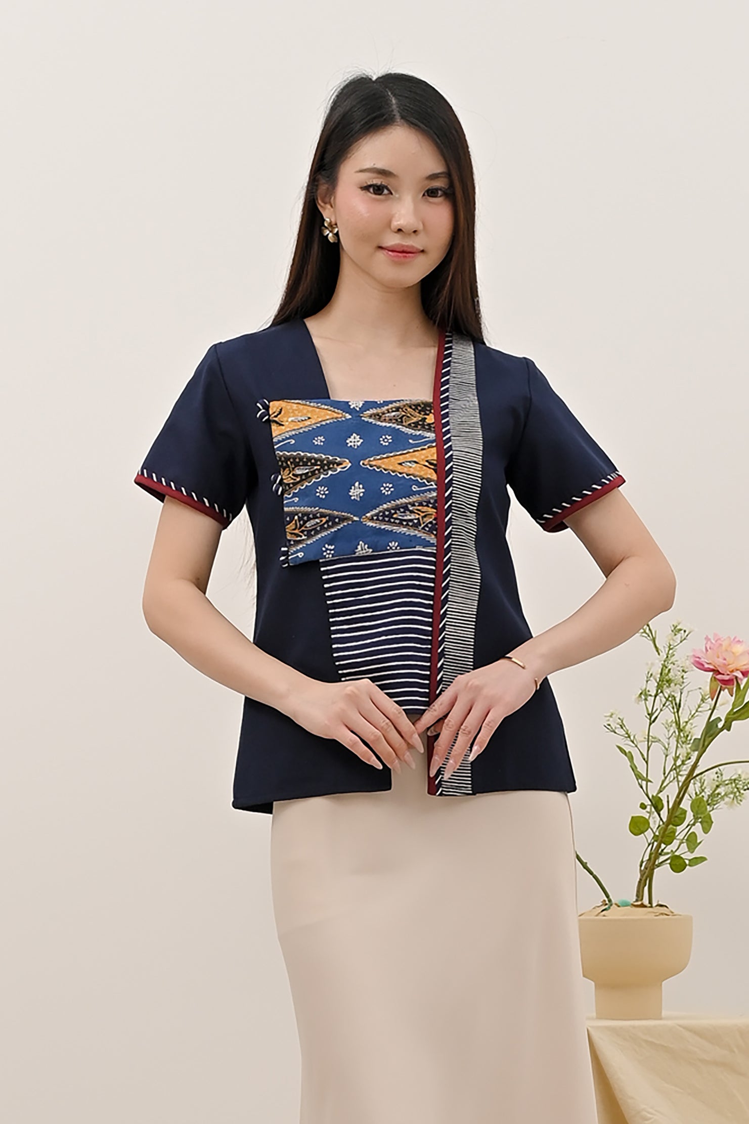 Kebaya Stacato Tulis Betawi T4255