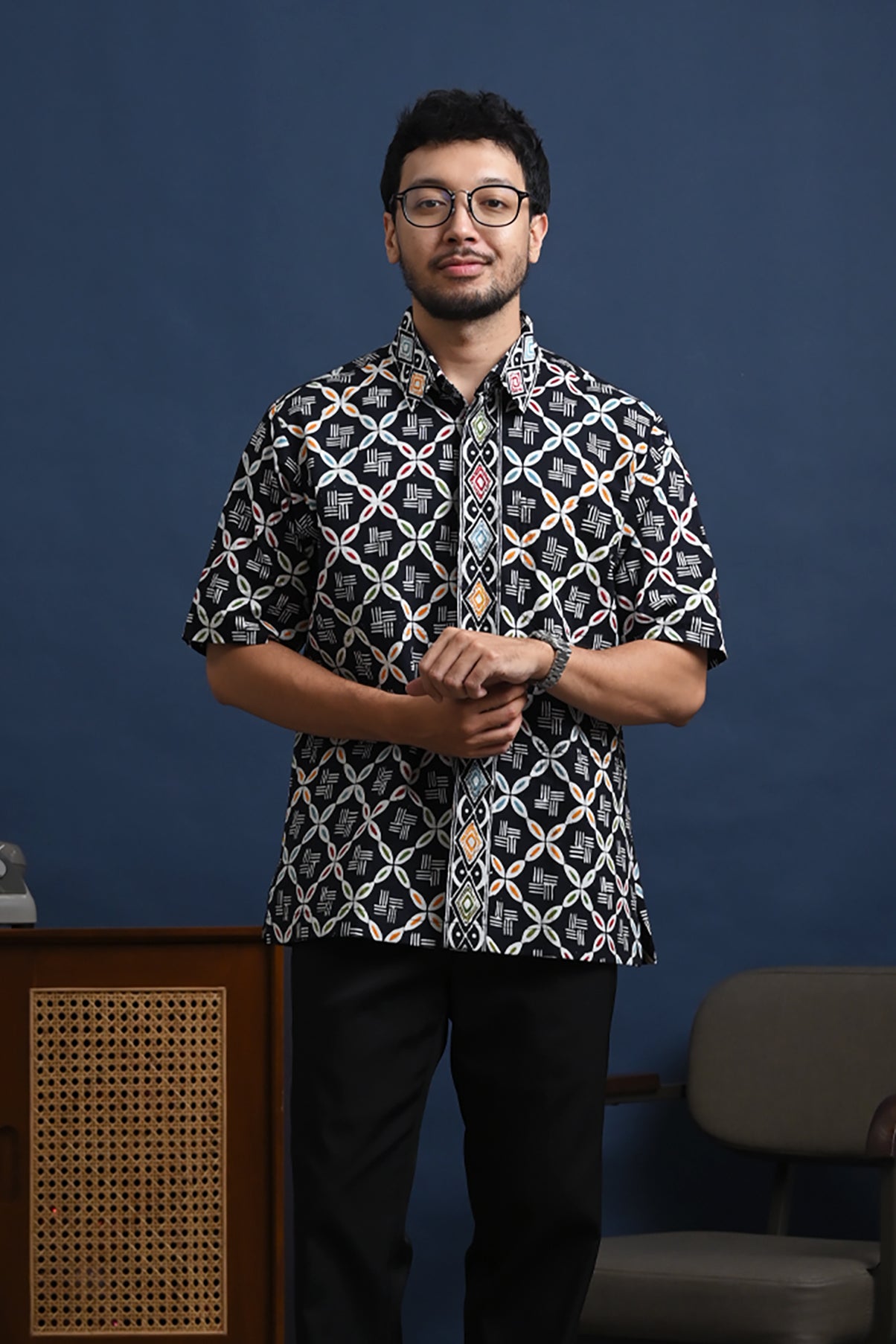 Banara Wonogiren Black Short M0285