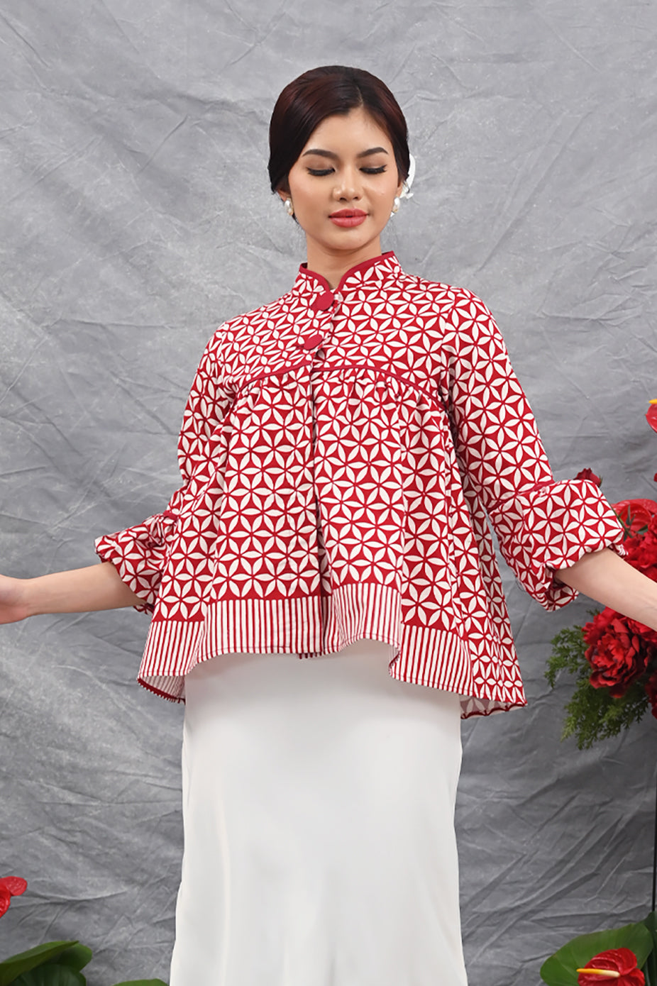 Kiyomi Garut Merah Putih T4504