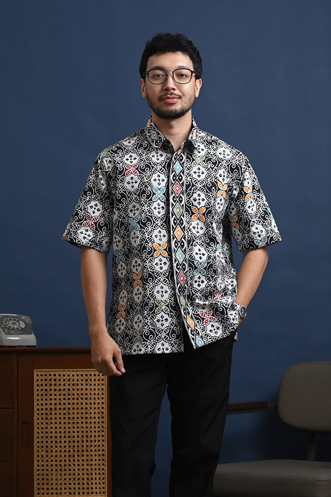 Banawa Wonogiren Black Short M0288