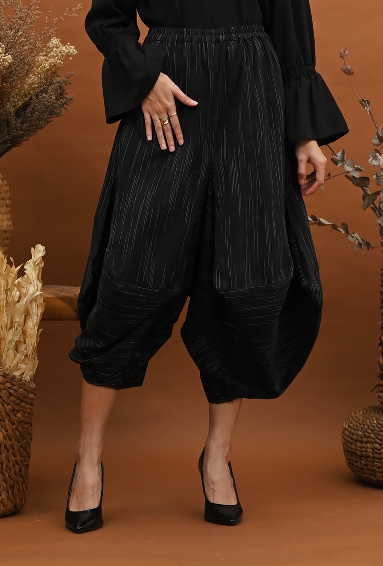 Adara Lurik Black P0219