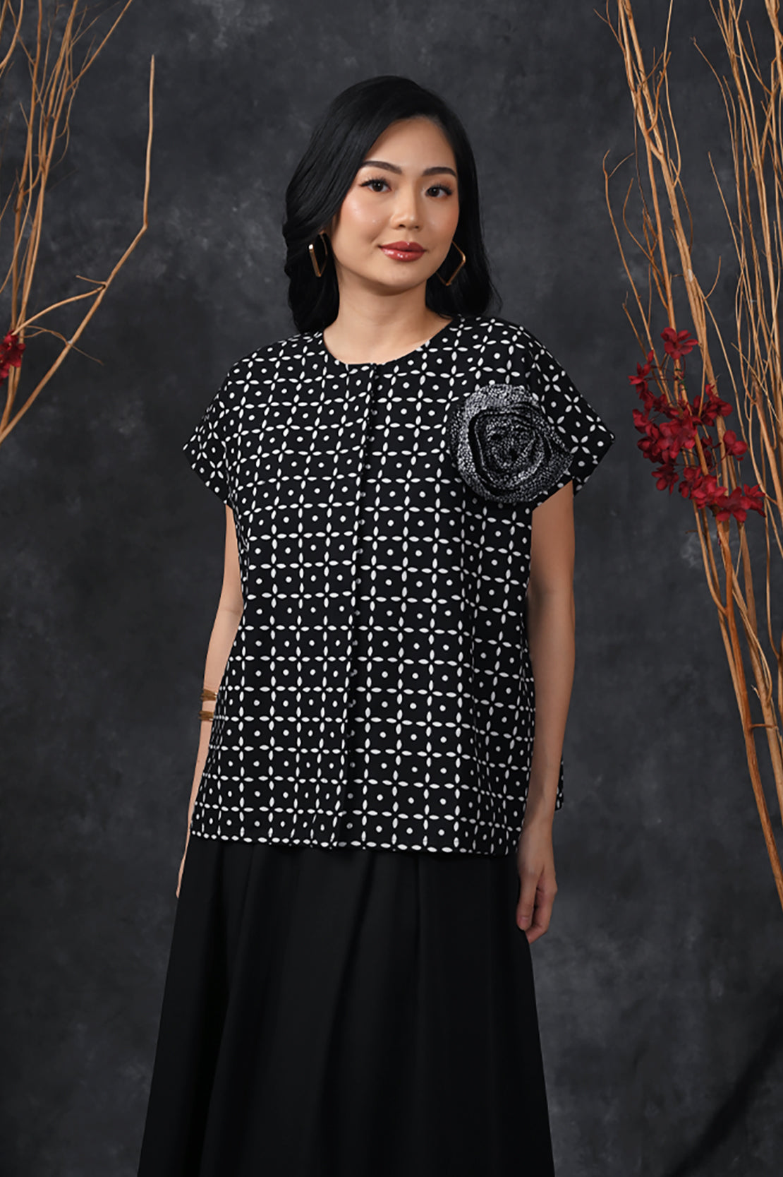 Rosa Garut Cemani T4697