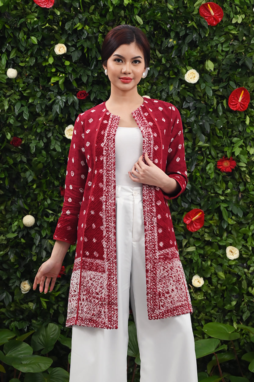 Outer Amasti Dobi Merah Putih Rmb T4447