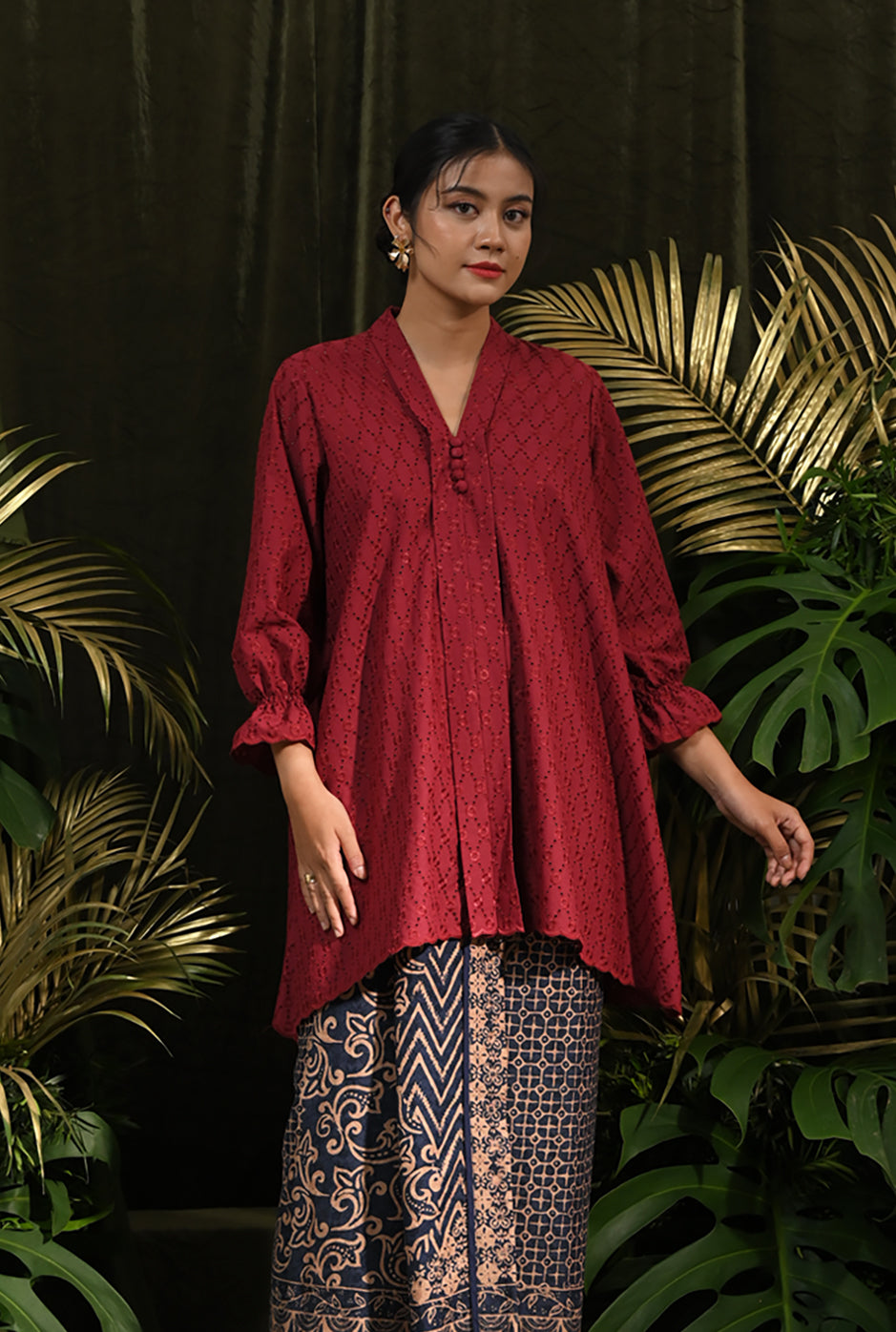 Alesha Basic Rayya Red T2803