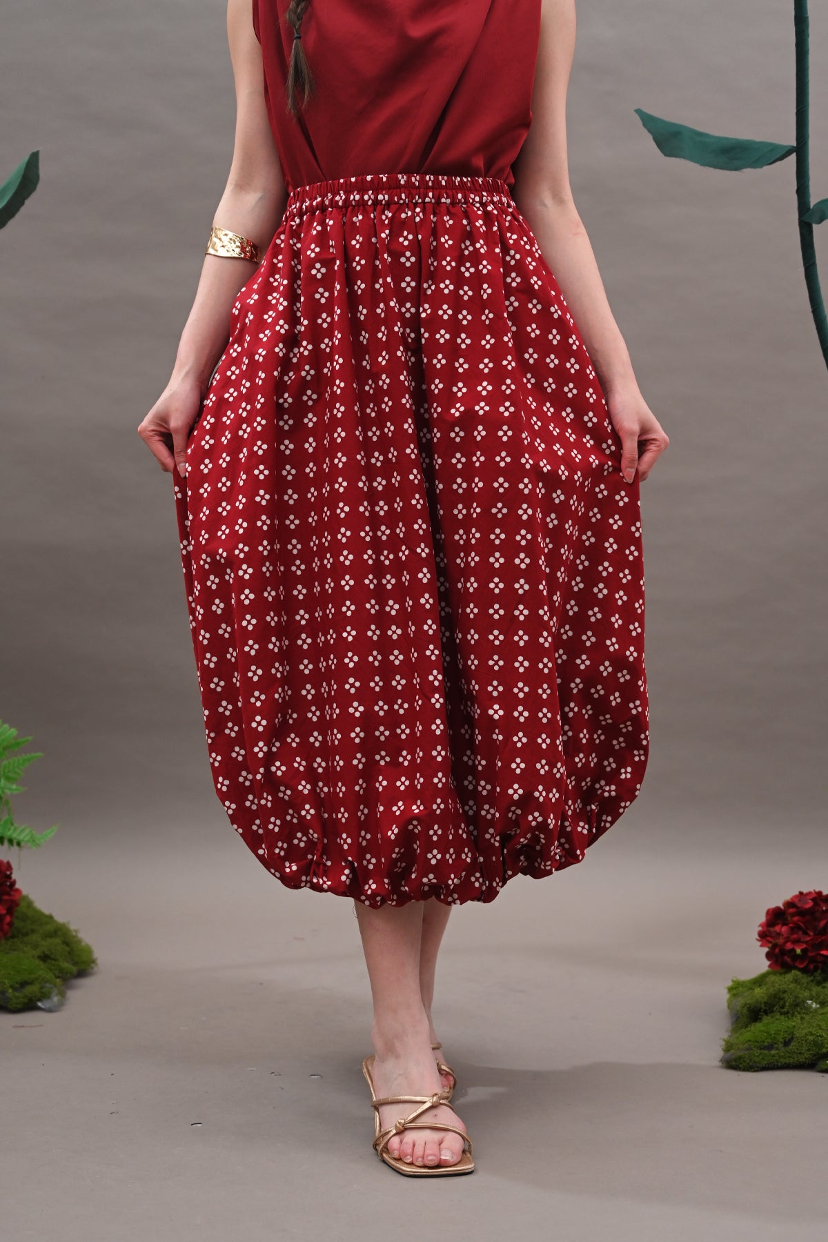 Baloon Skirt Garut CNY P0629