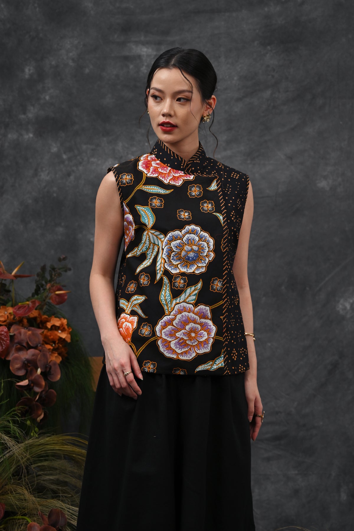 Adora Sleeveless Encim Cemani T6122