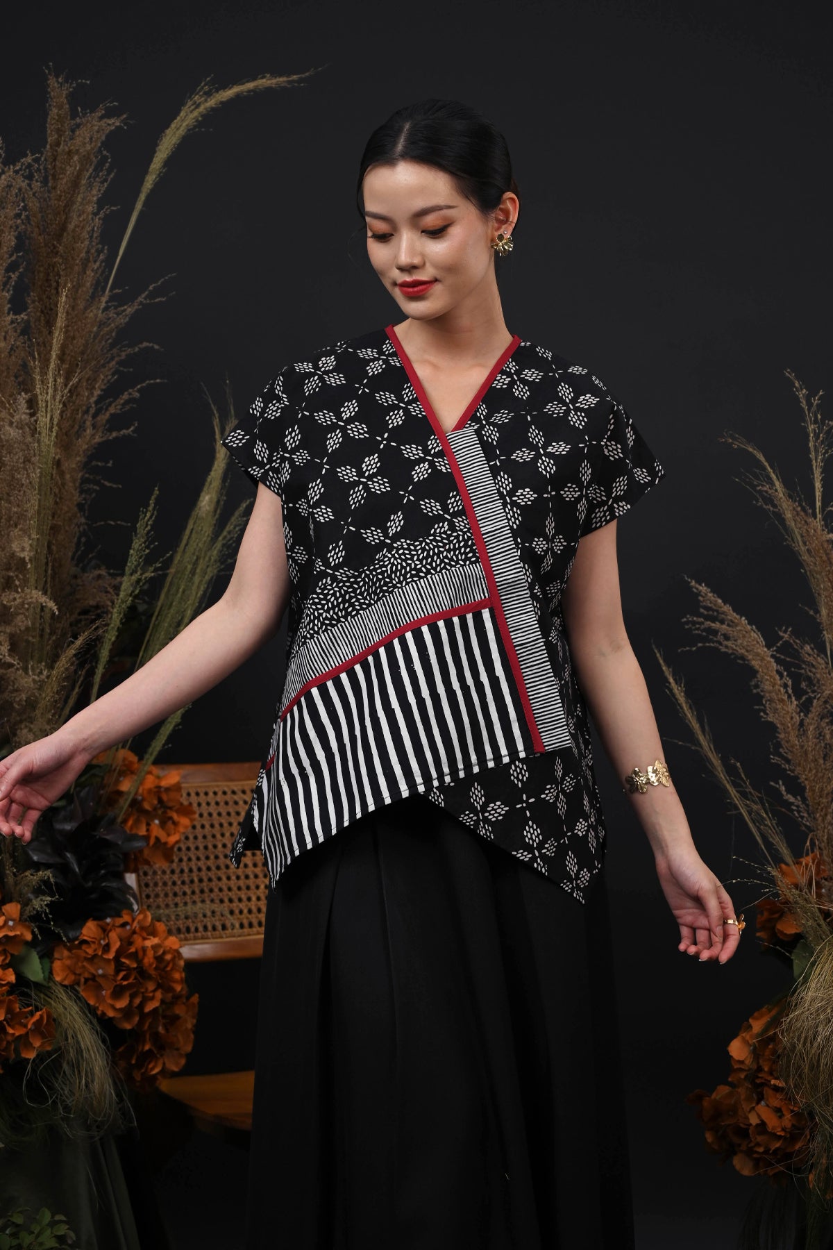 Asakusa Sashiko Cemani T6174