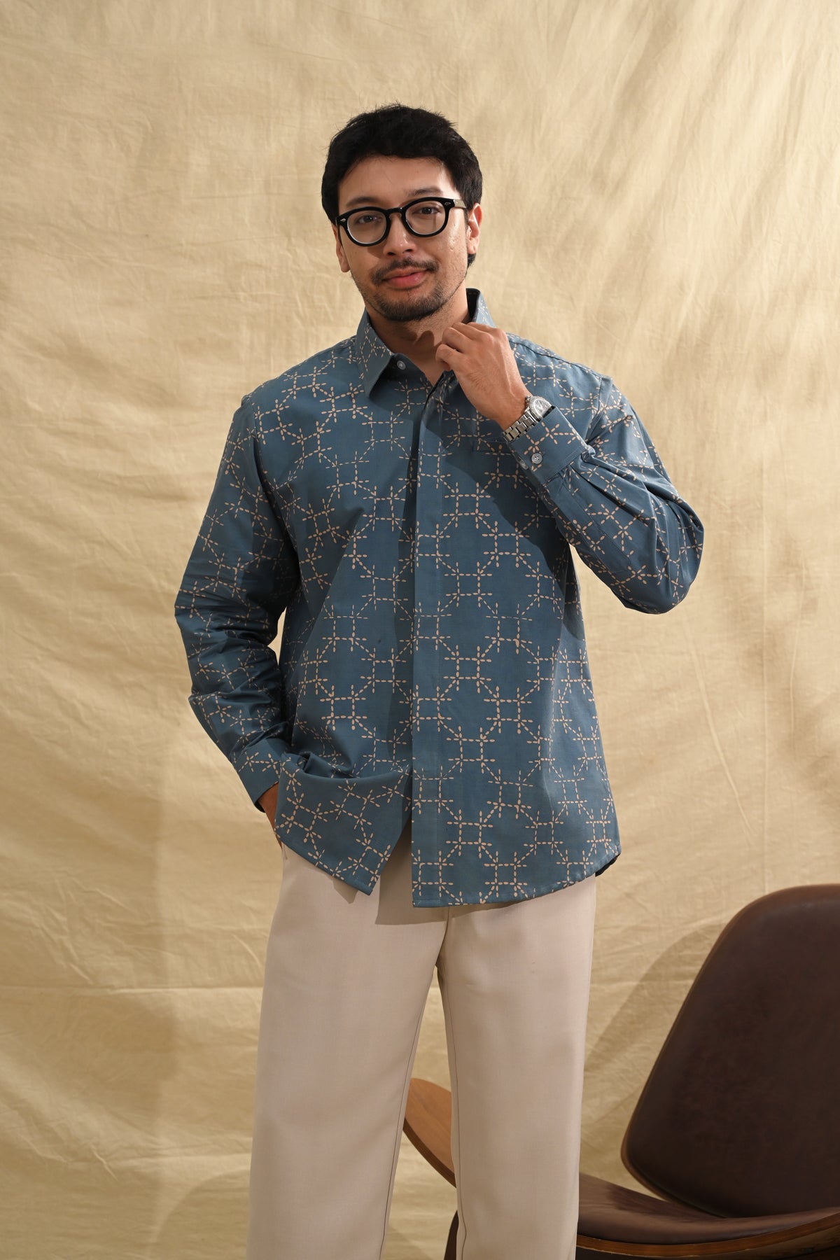 Octogonia Harmoni Blue Long L0181