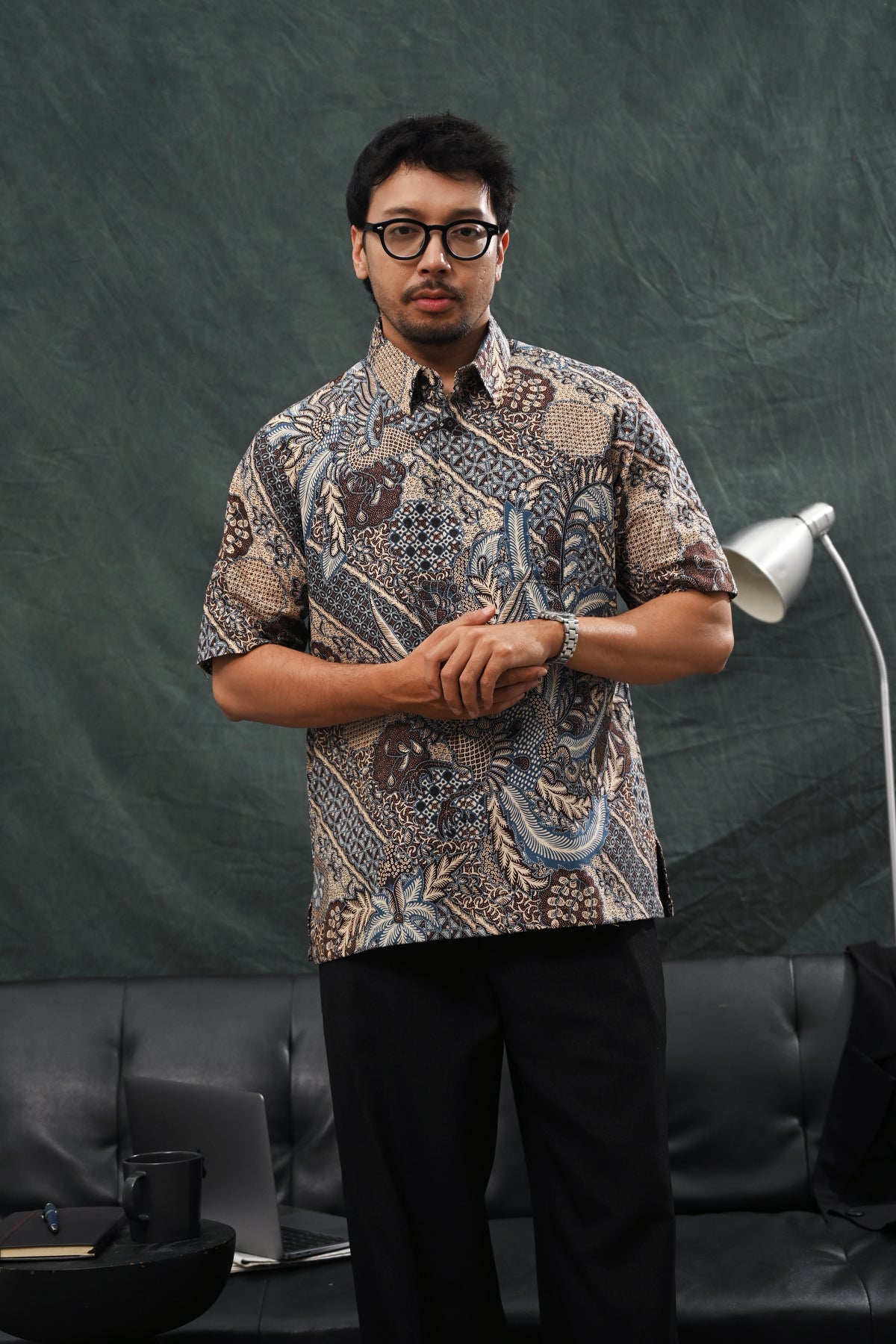 Basuki Indigo Short M0376