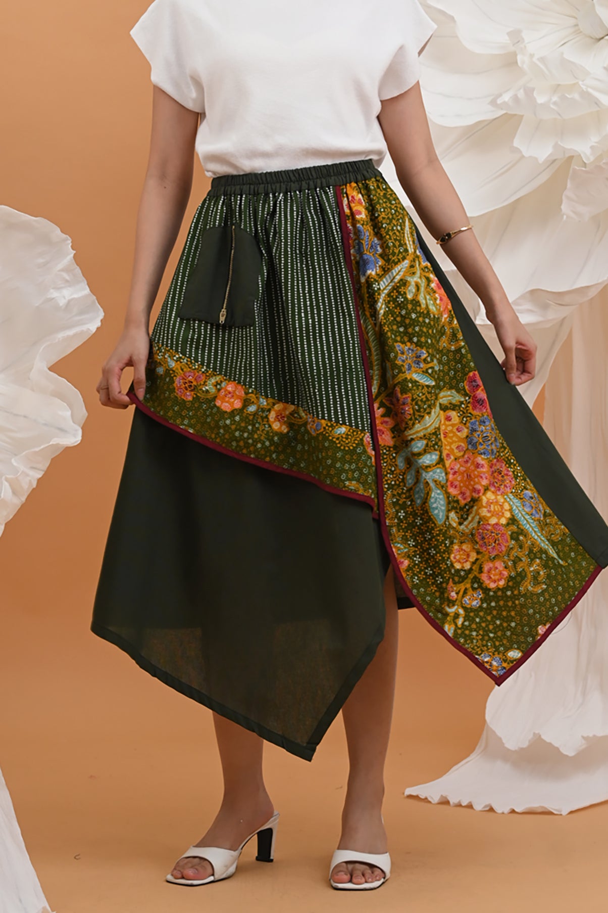 Vini Skirt Encim Green P0406