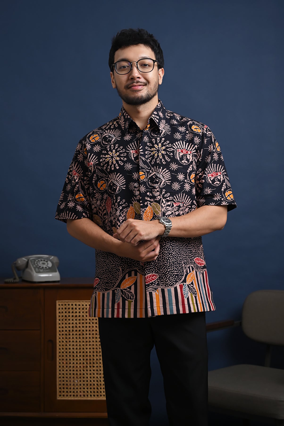 Betawi Black Short M0304