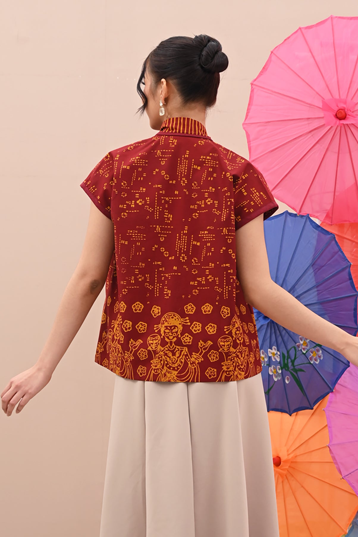 Outer Koin Short Garut Betawi T4354
