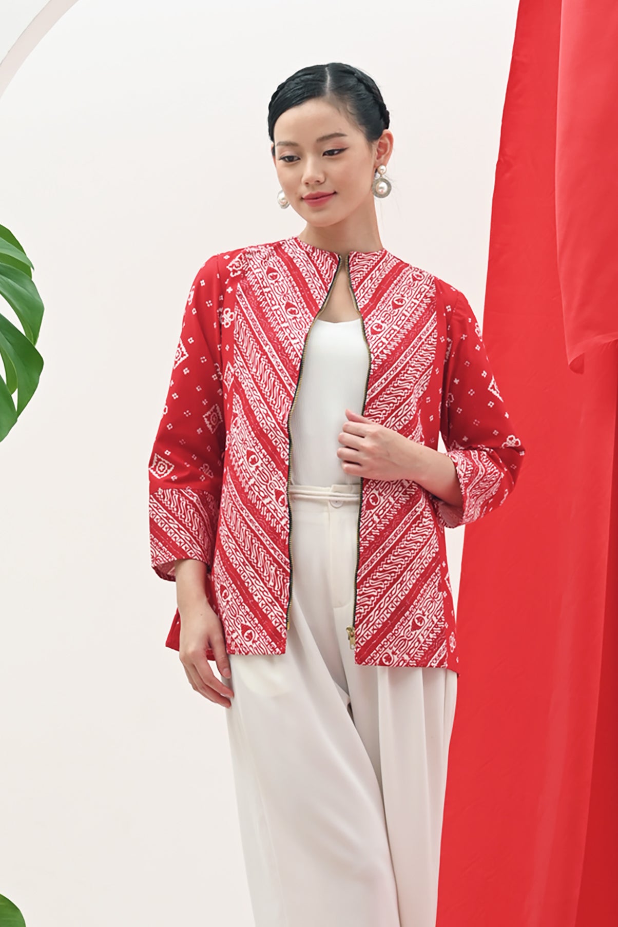 Cindy Garut Merah Putih T3080