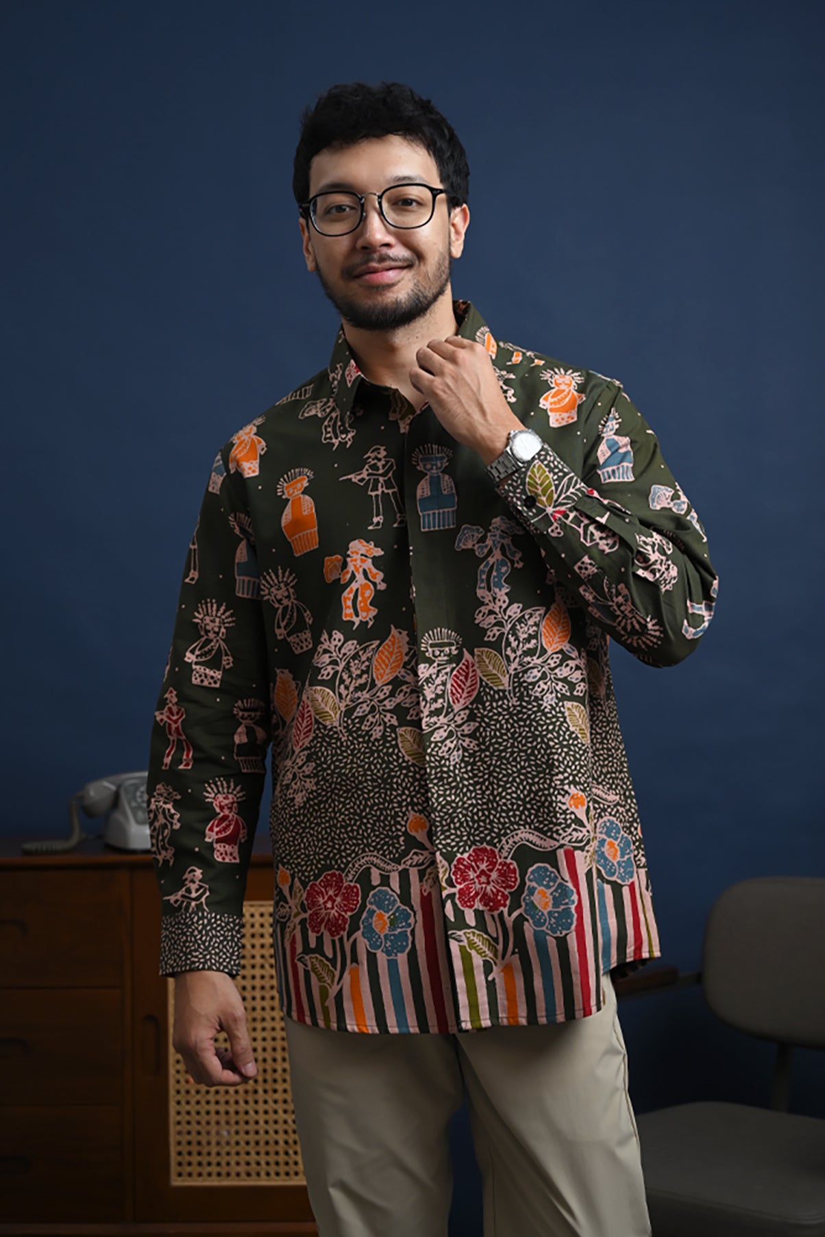 Betawi Wonogiren Green Long L0155