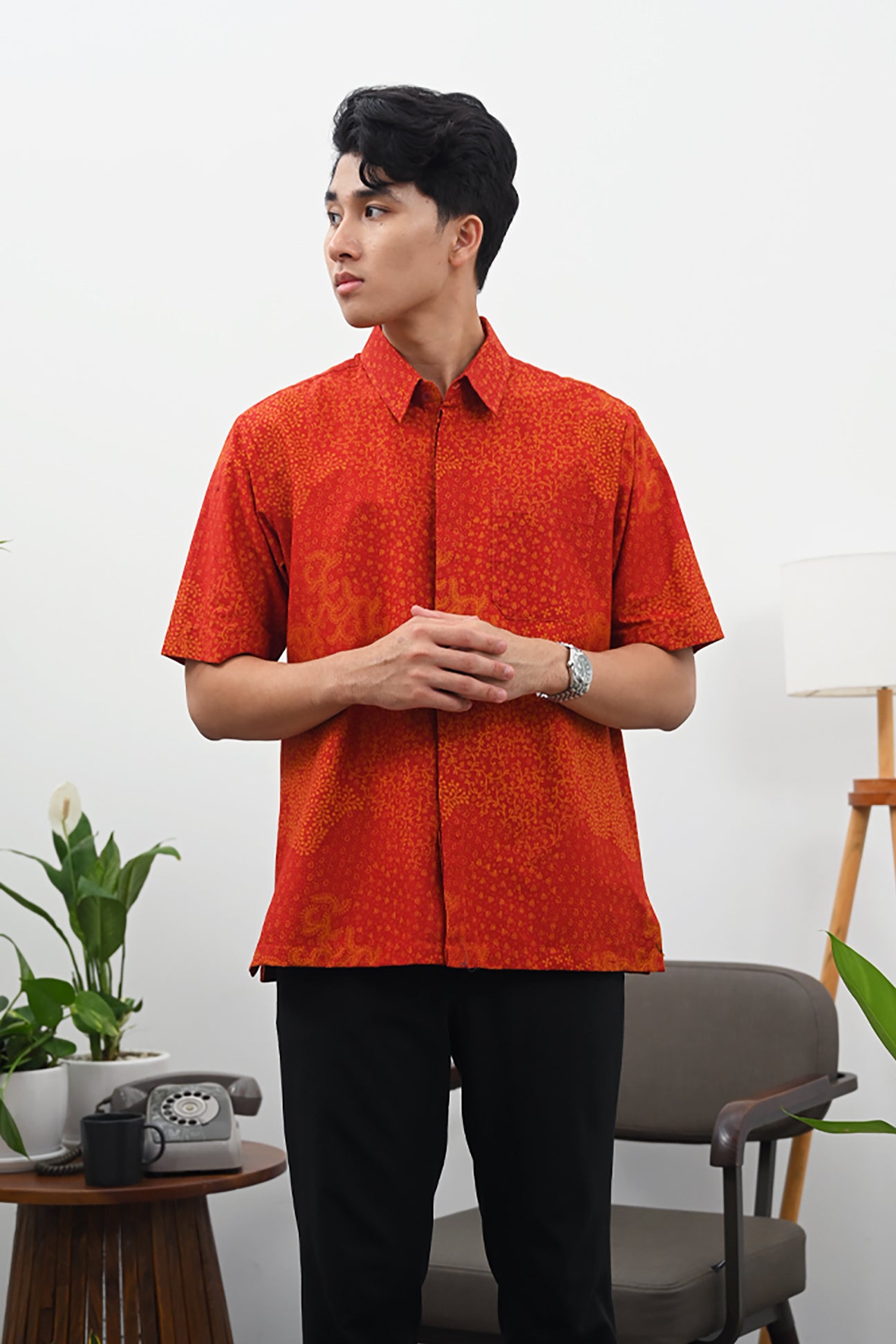 Panipura Red Encim Short M0318