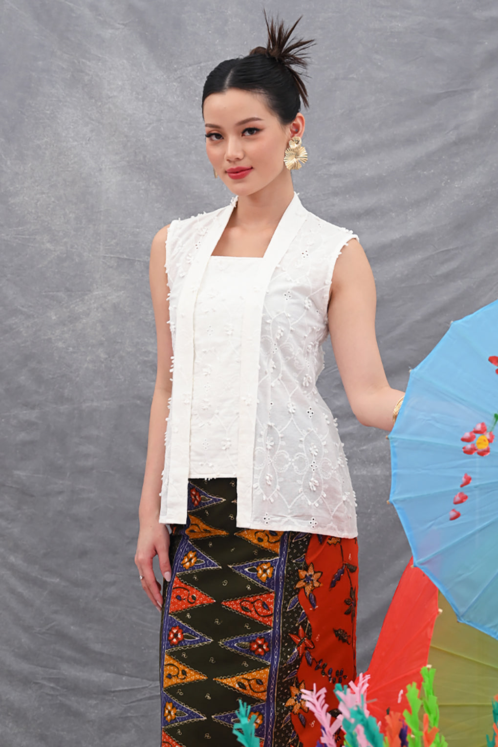 Kebaya Sleveless Basic T4177