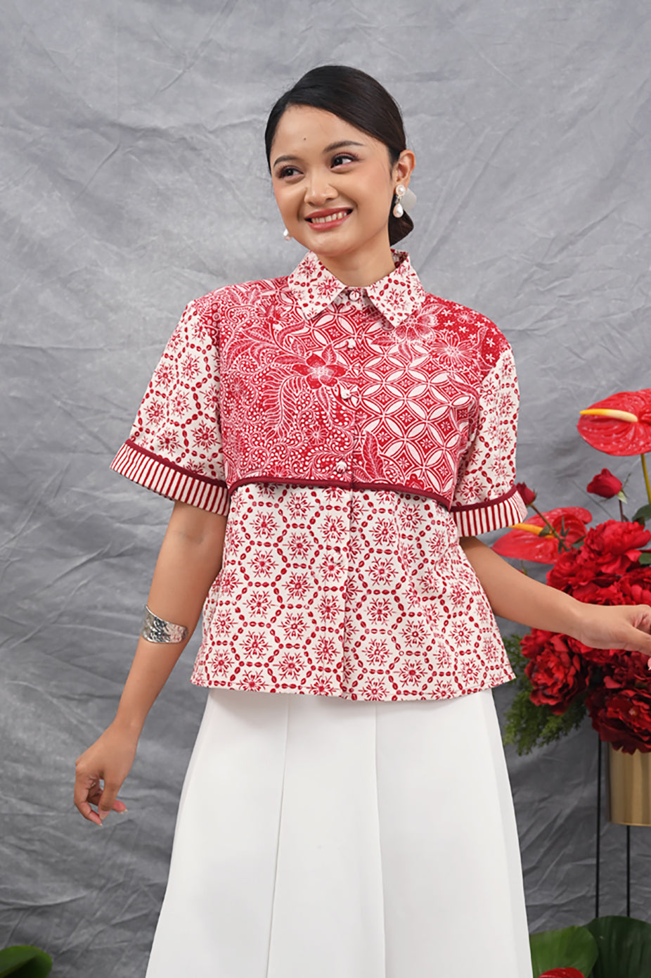 Misty Garut Merah Putih T4505