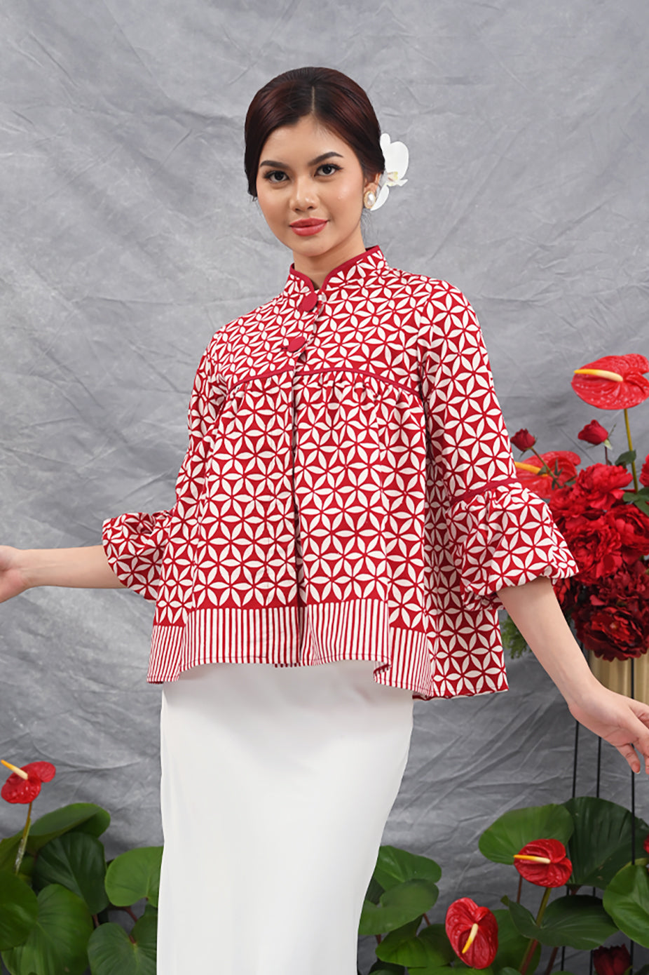 Kiyomi Garut Merah Putih T4504