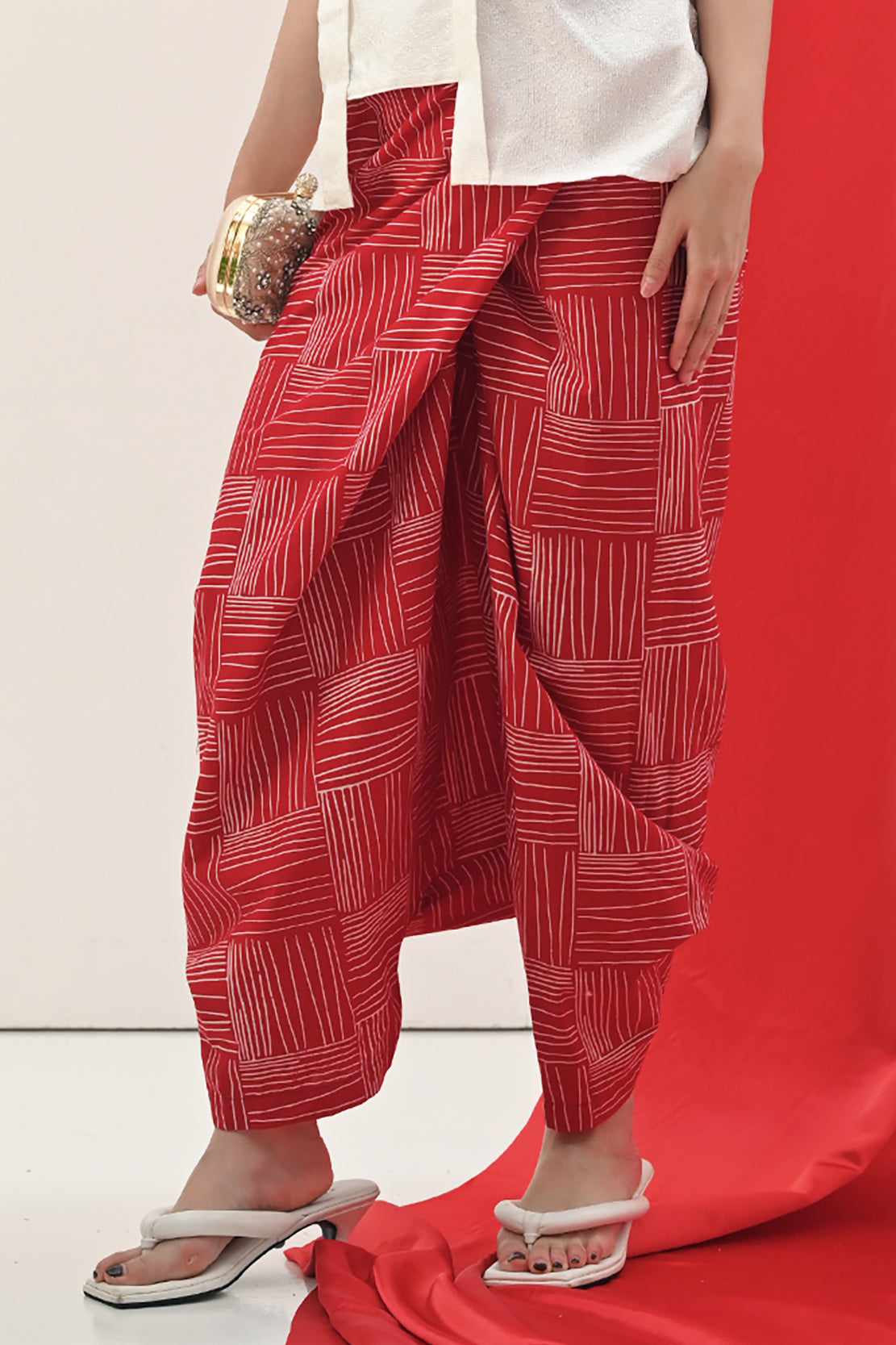 Dyna Pants Garut Merah Putih P0231