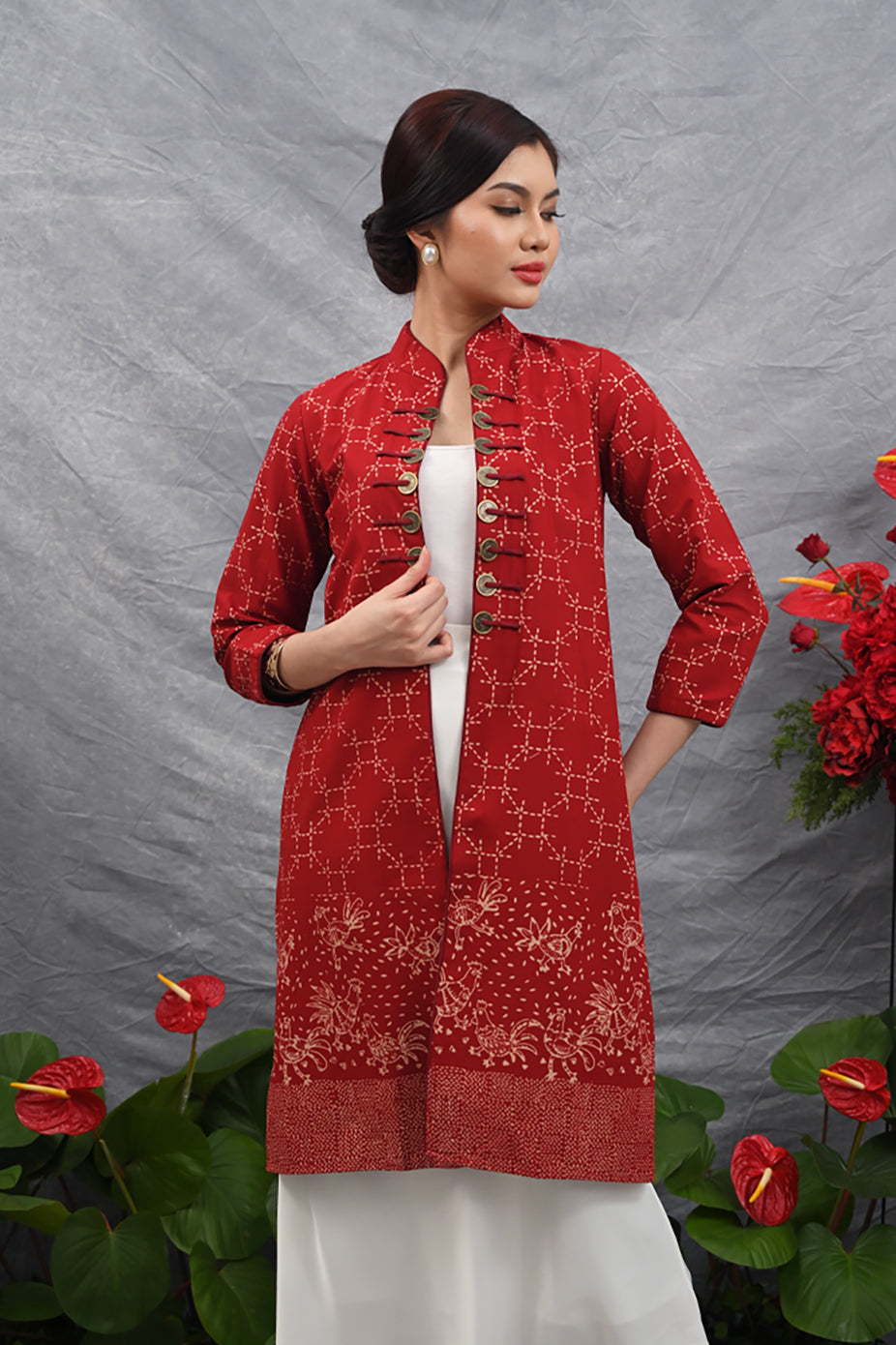 Outer Nurra Garut Merah T4521