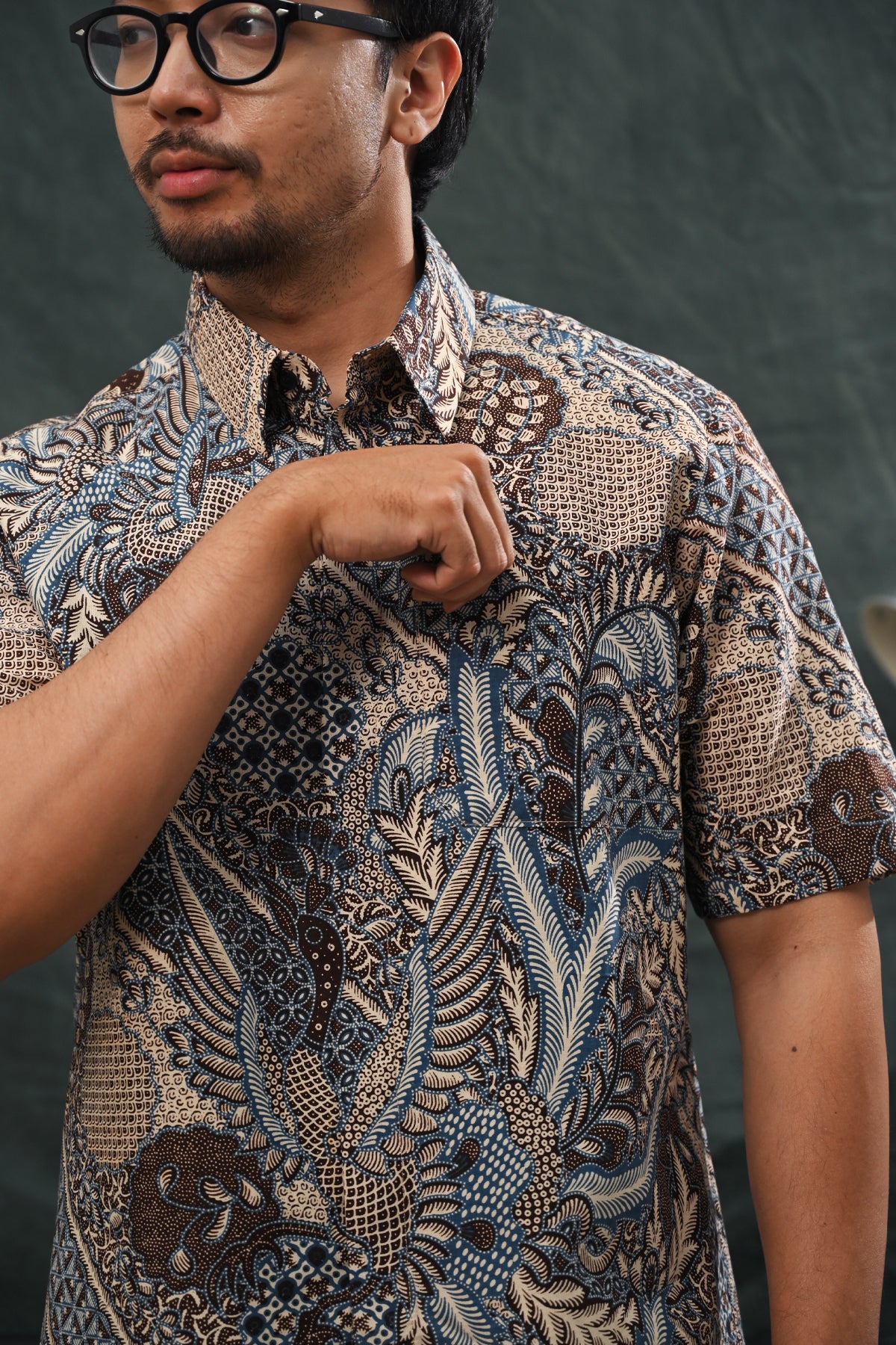 Basuki Indigo Short M0376