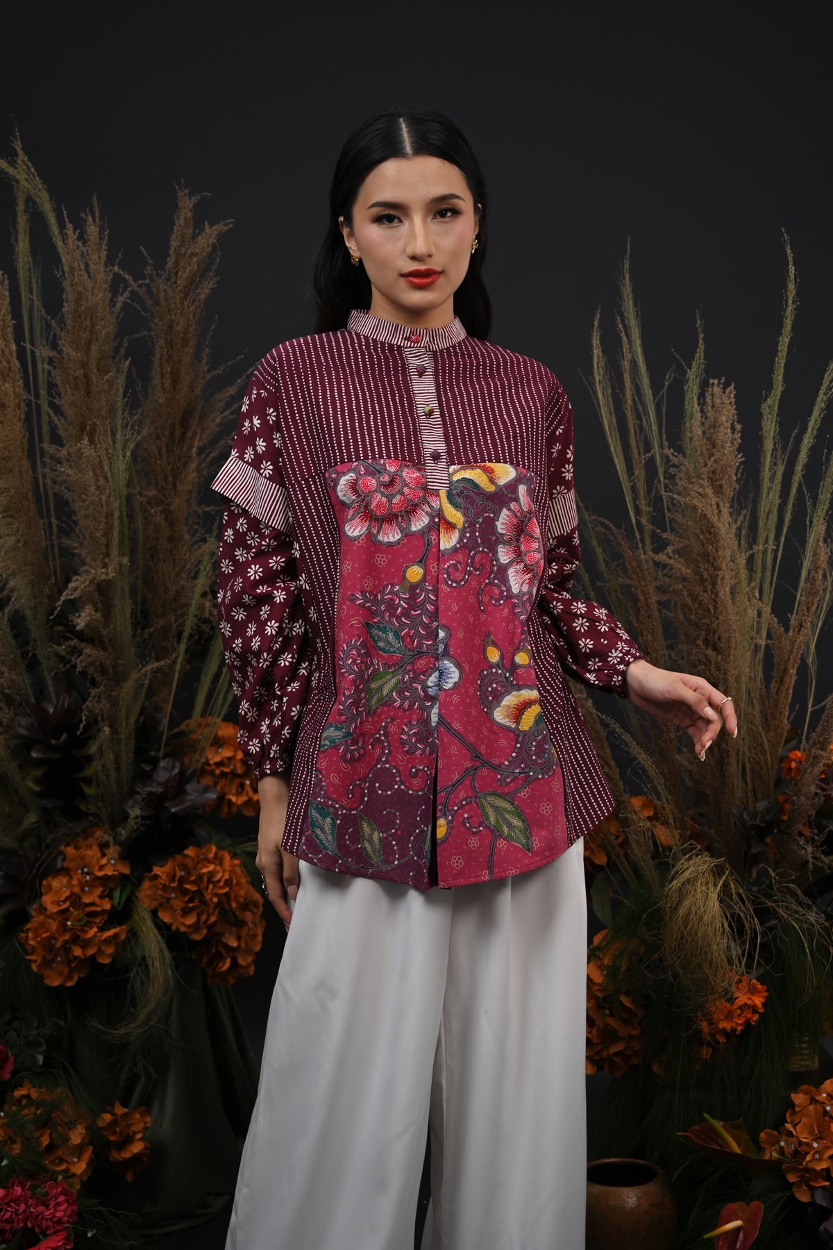 Monara Long Encim Burgundy T6087