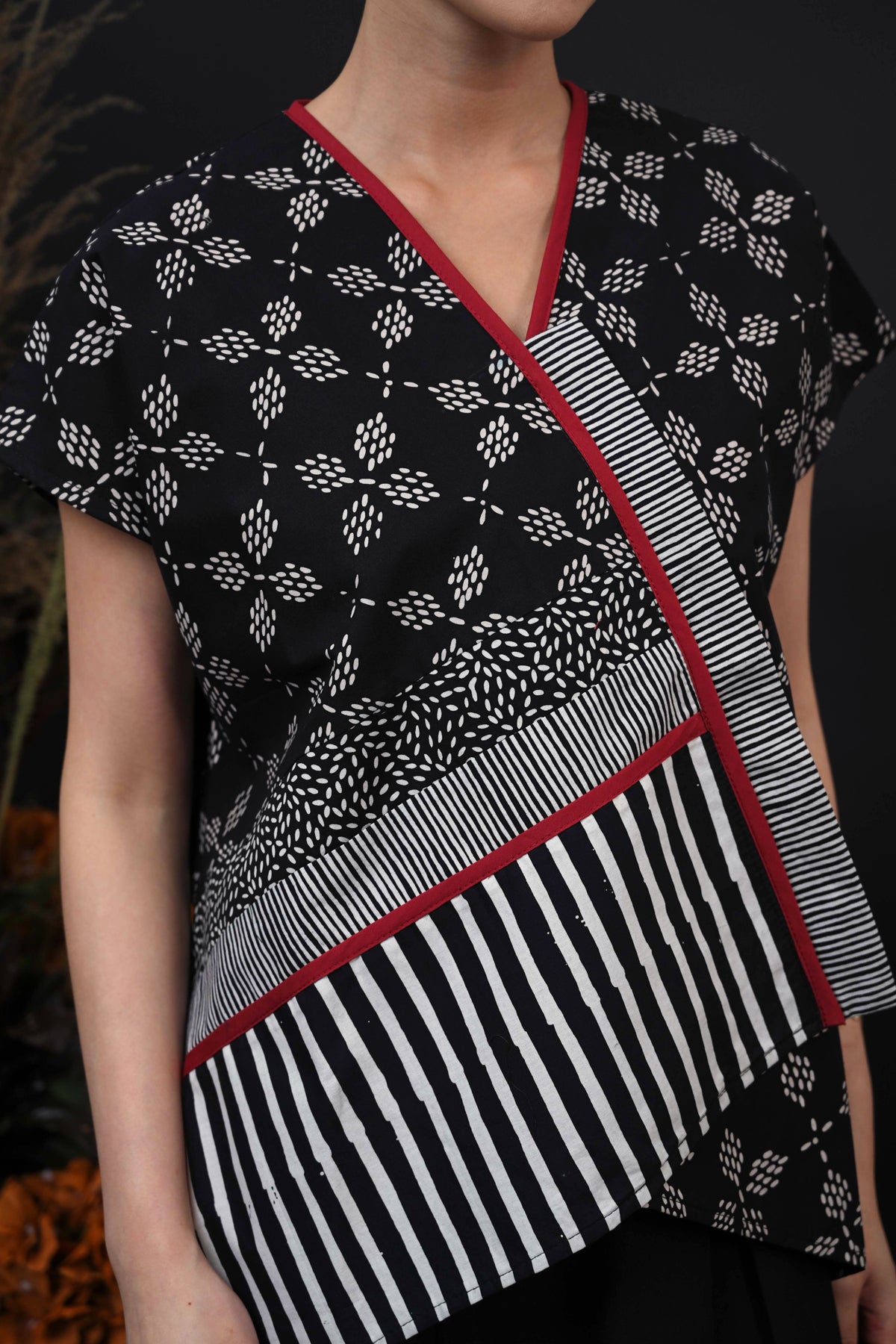 Asakusa Sashiko Cemani T6174
