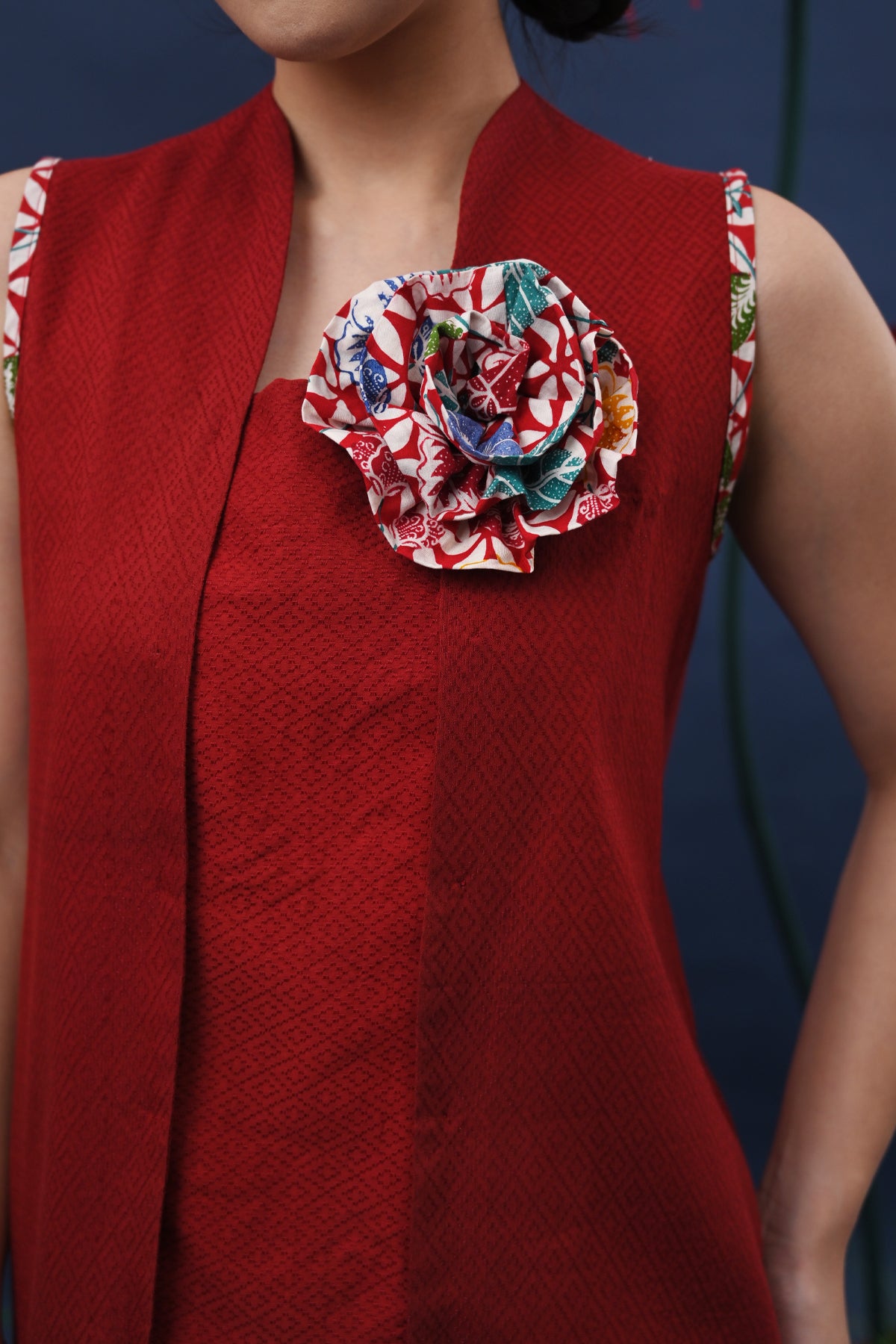 Kebaya Sleeveless Dobi CNY T5297