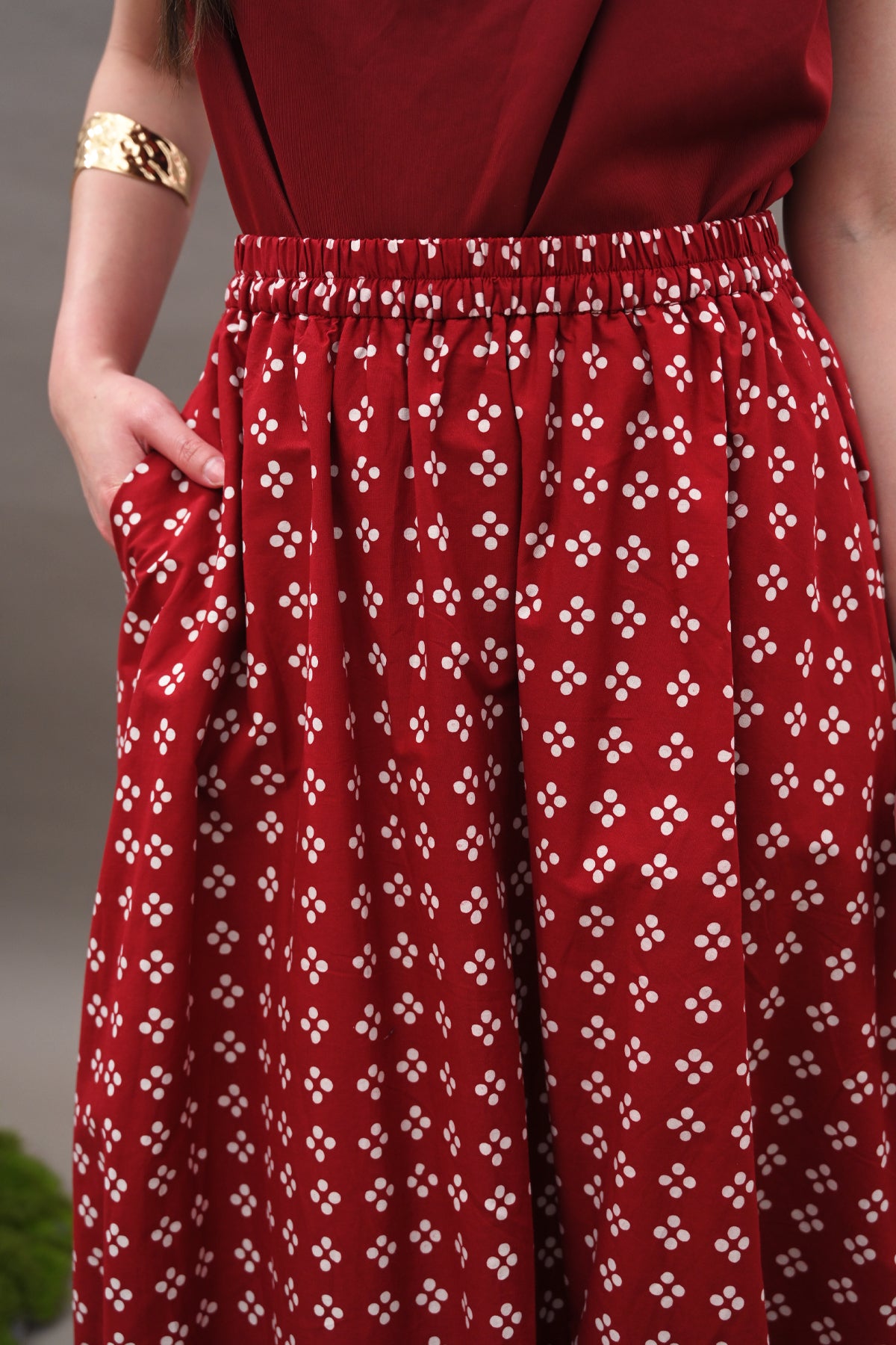 Baloon Skirt Garut CNY P0629