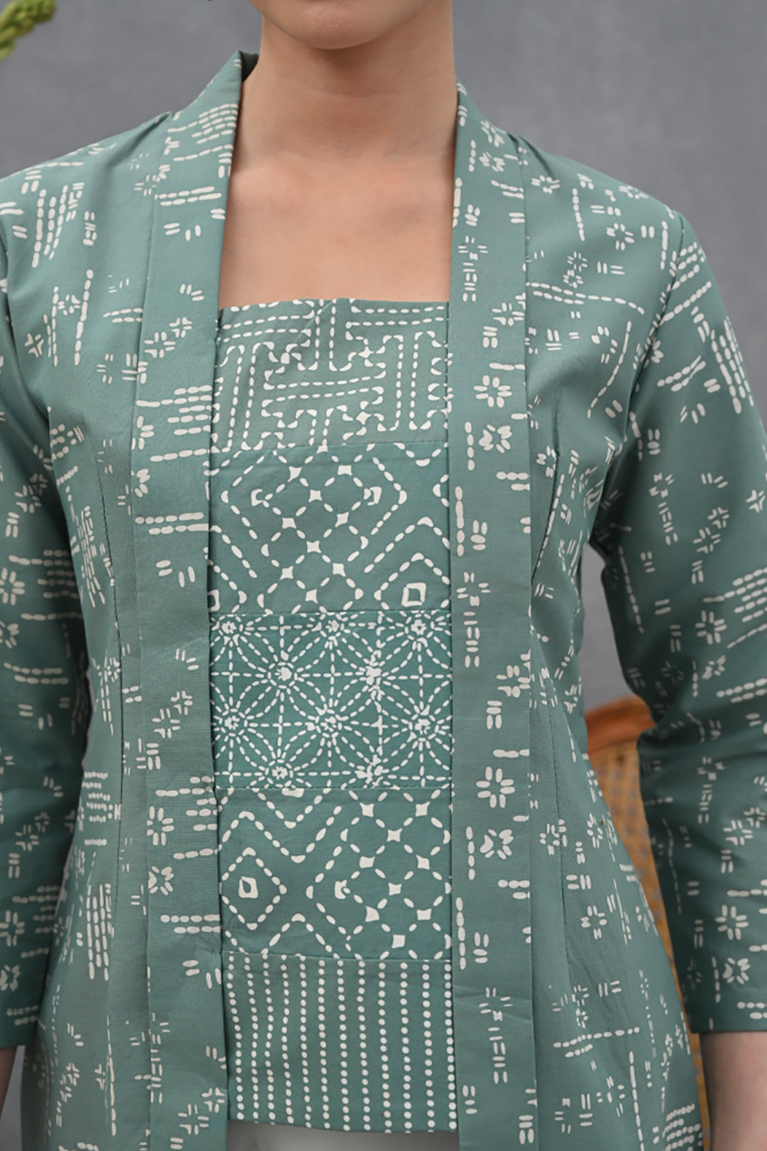 Kebaya Garut Long Green T4015