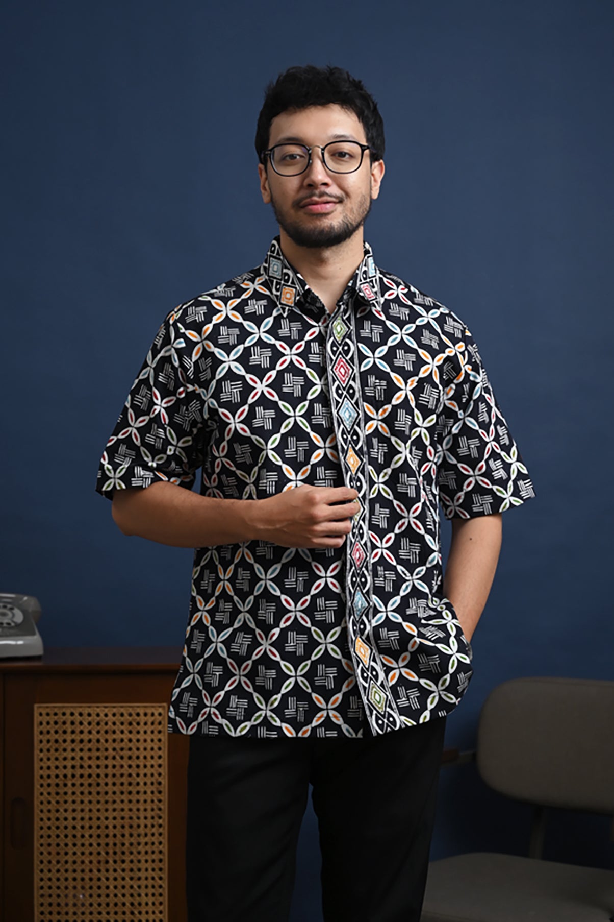 Banara Wonogiren Black Short M0285