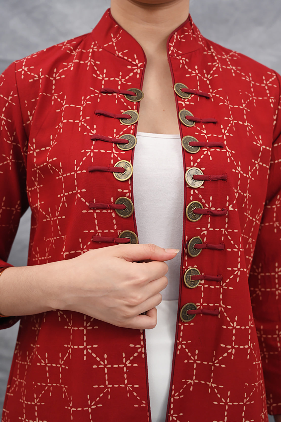 Outer Nurra Garut Merah T4521