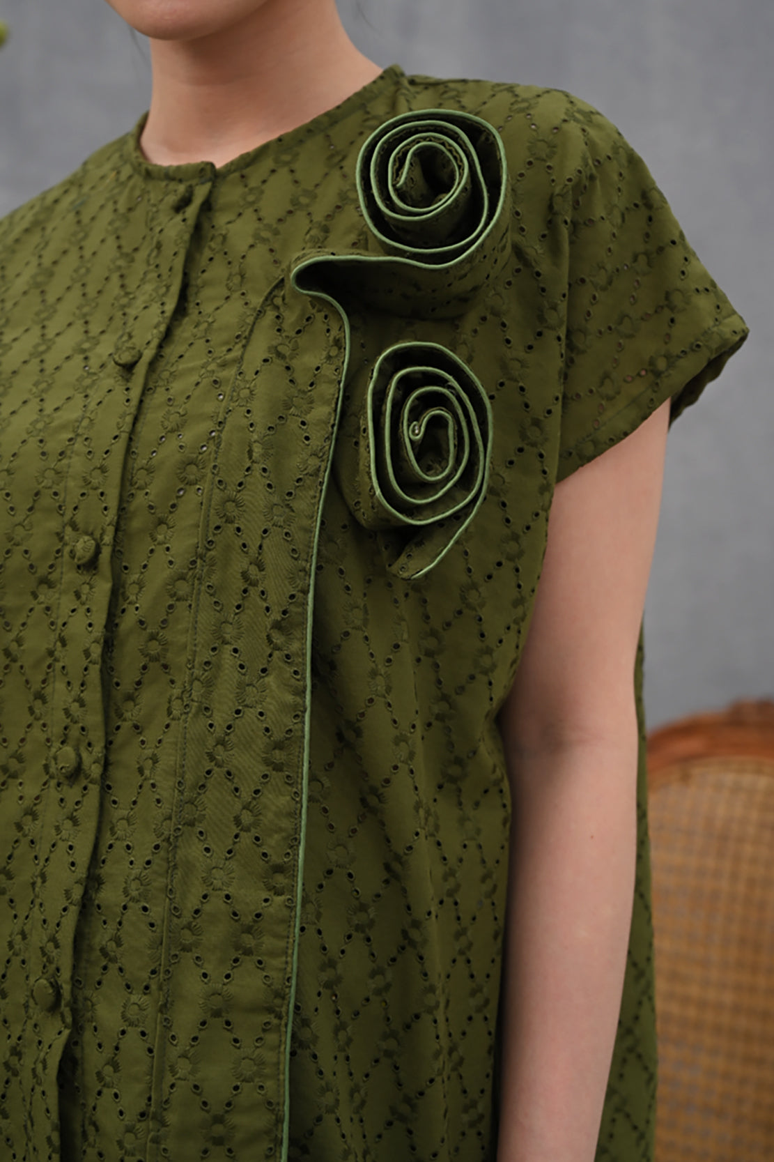 Rose Basic Green T4039