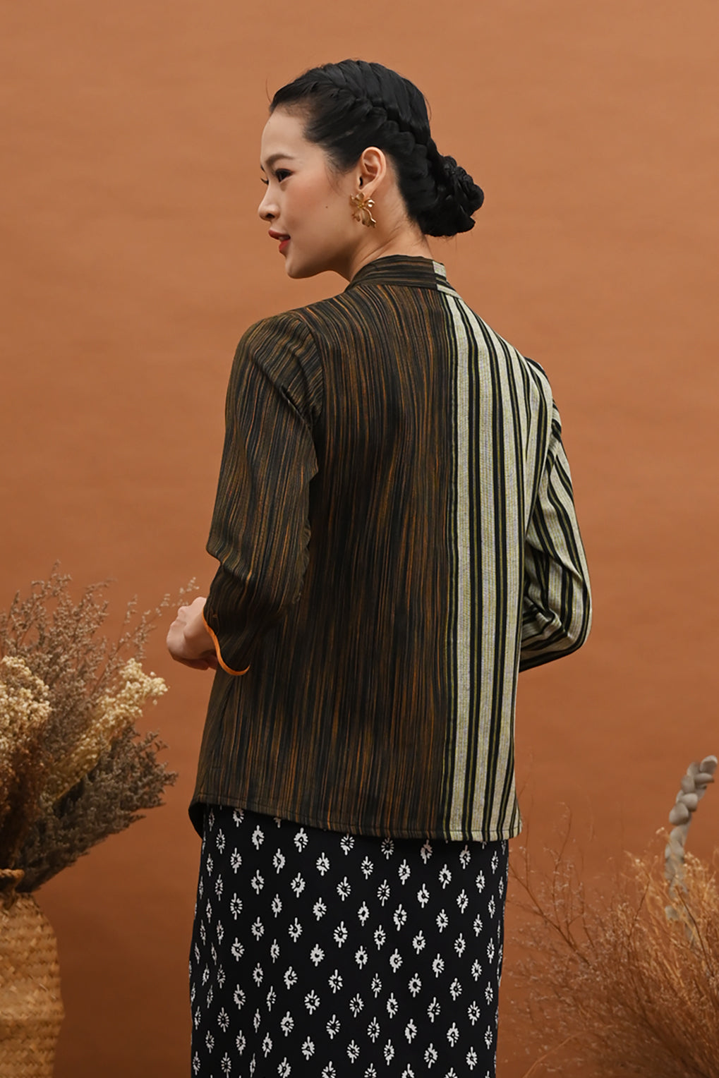 Ajeng Kartini Lurik Long T2859