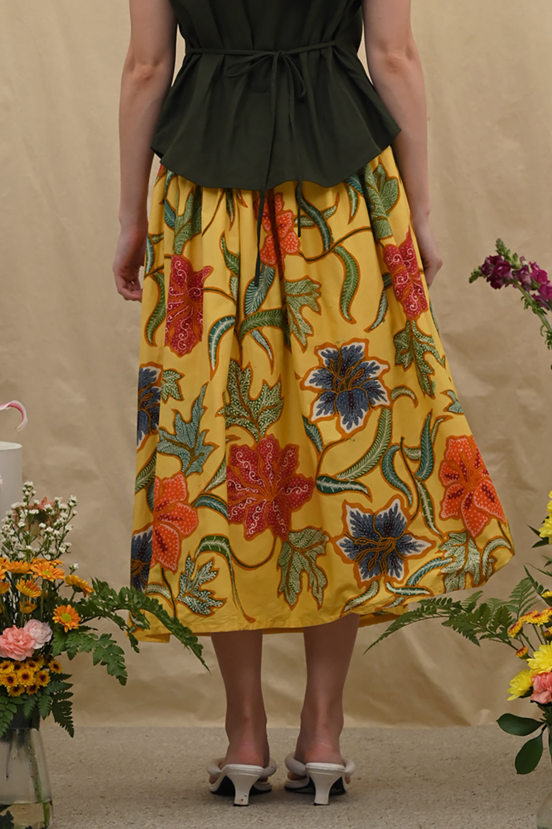 Keke Skirt Encim Yellow P0305