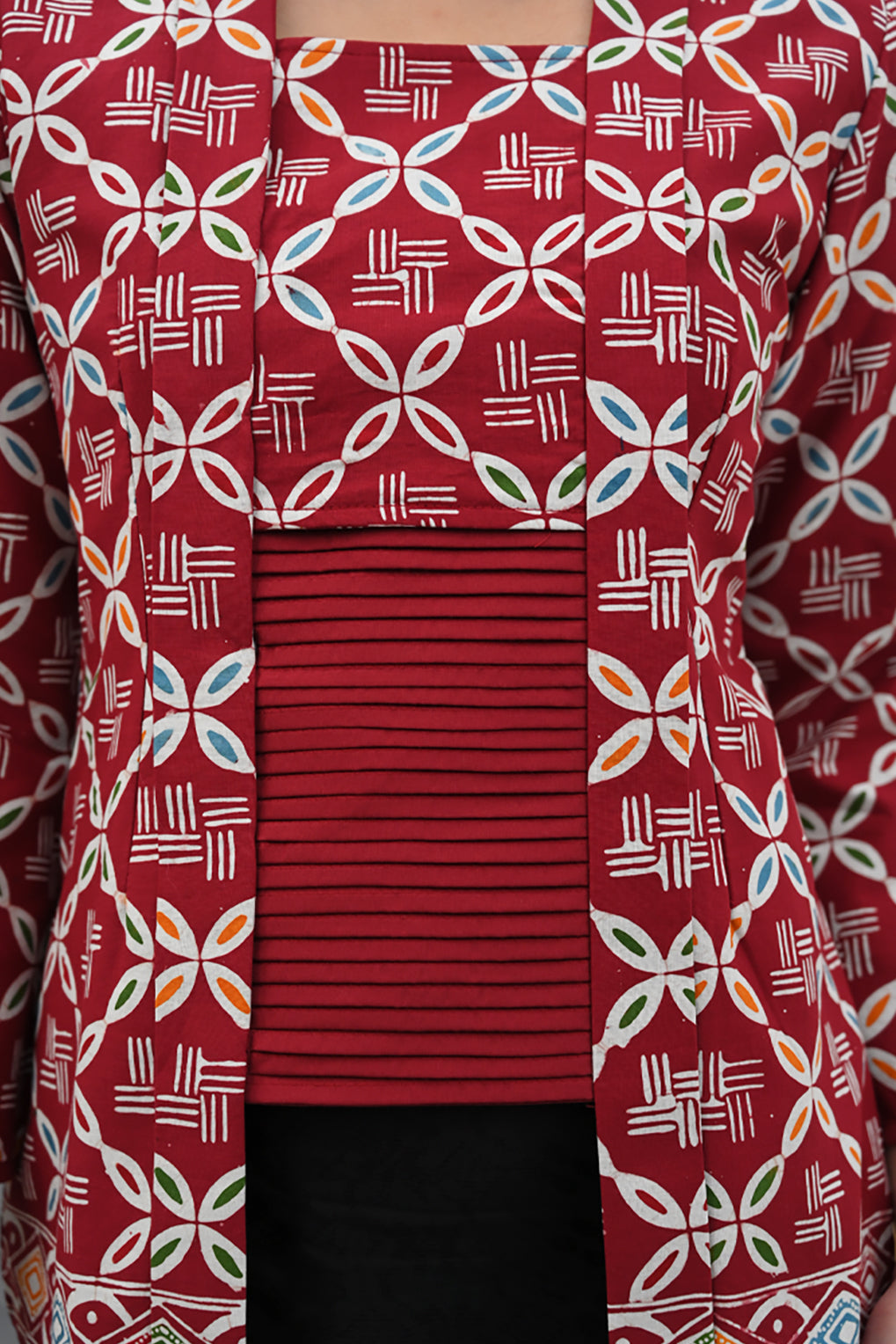 Kebaya Simbok Long Wonogiren T4037